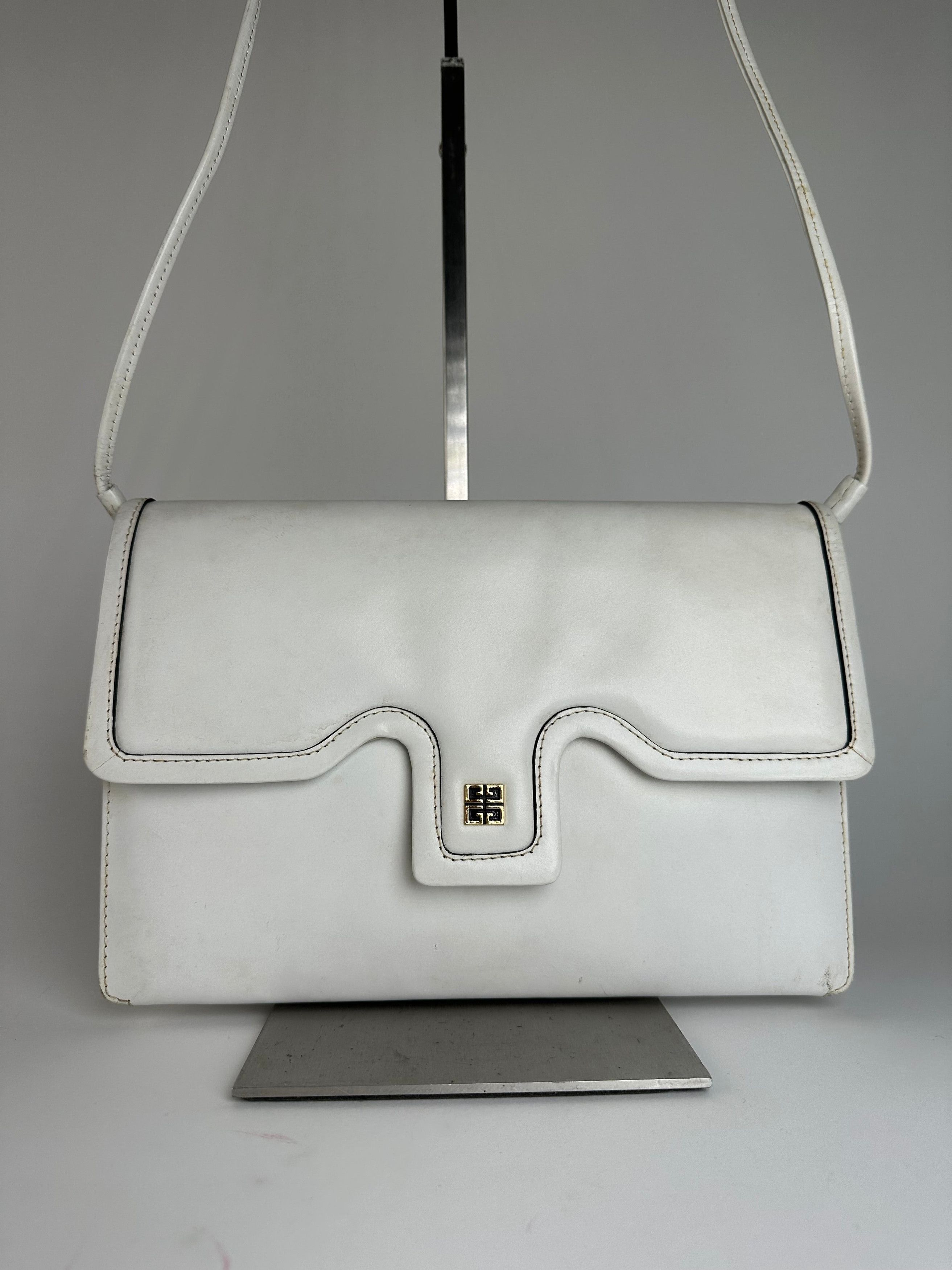 Givenchy Vintage Multiway Leather Bag White Size ONE SIZE - 11 Thumbnail