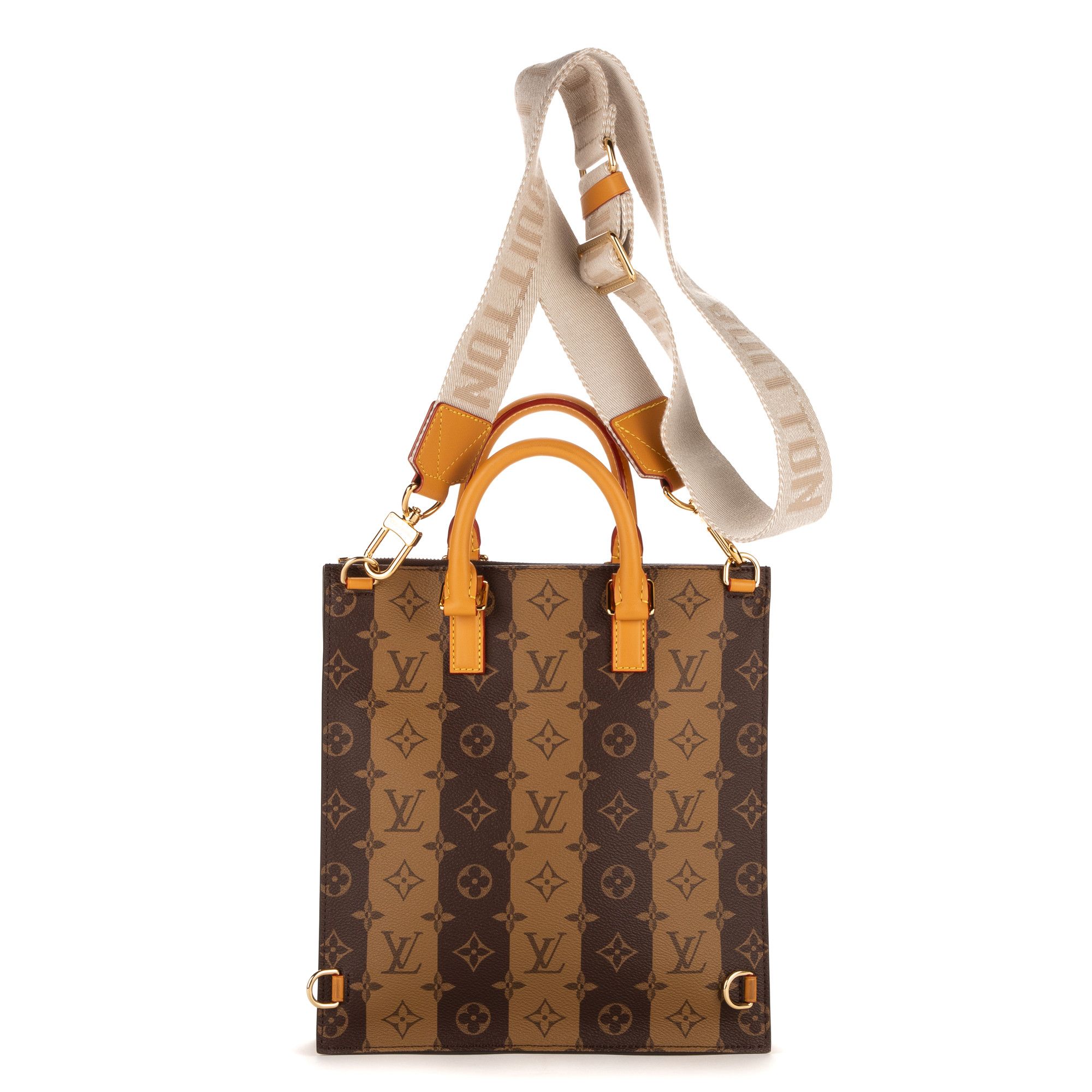 Louis Vuitton Ltd. Ed. Virgil Abloh Nigo Stripes Sac Plat Size ONE SIZE - 4 Thumbnail