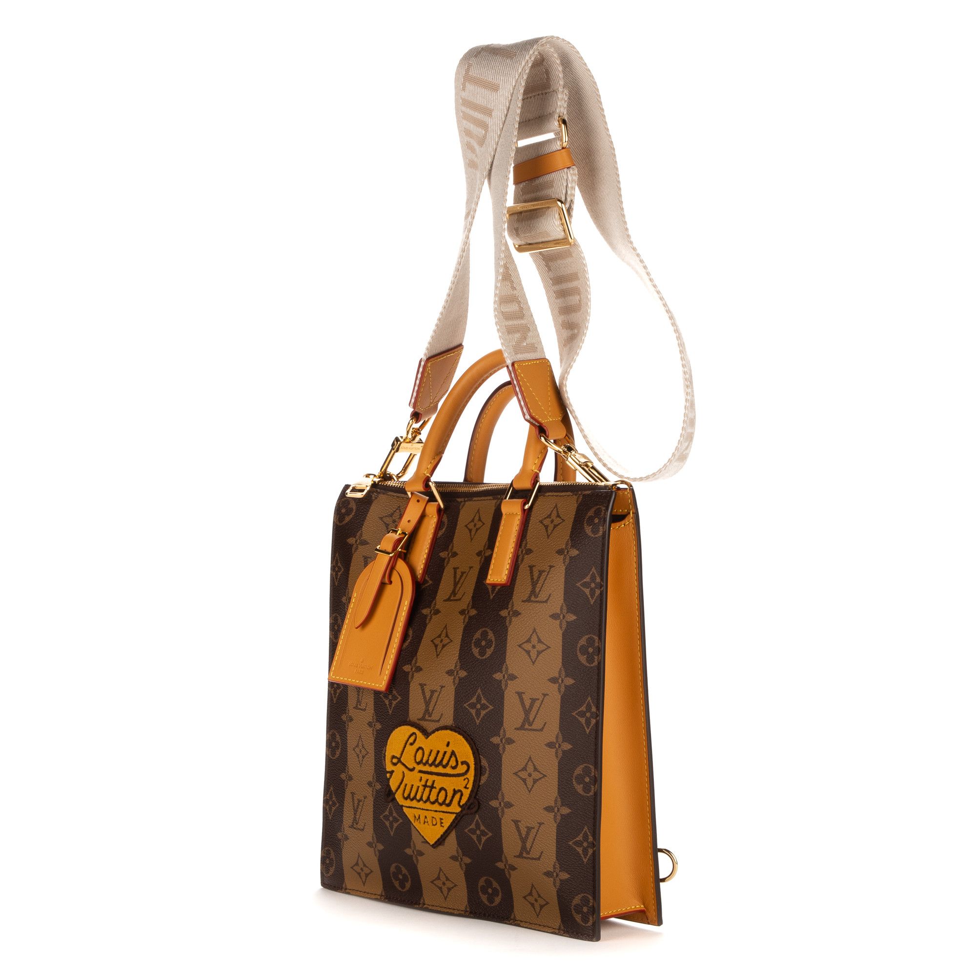 Louis Vuitton Ltd. Ed. Virgil Abloh Nigo Stripes Sac Plat Size ONE SIZE - 2 Thumbnail