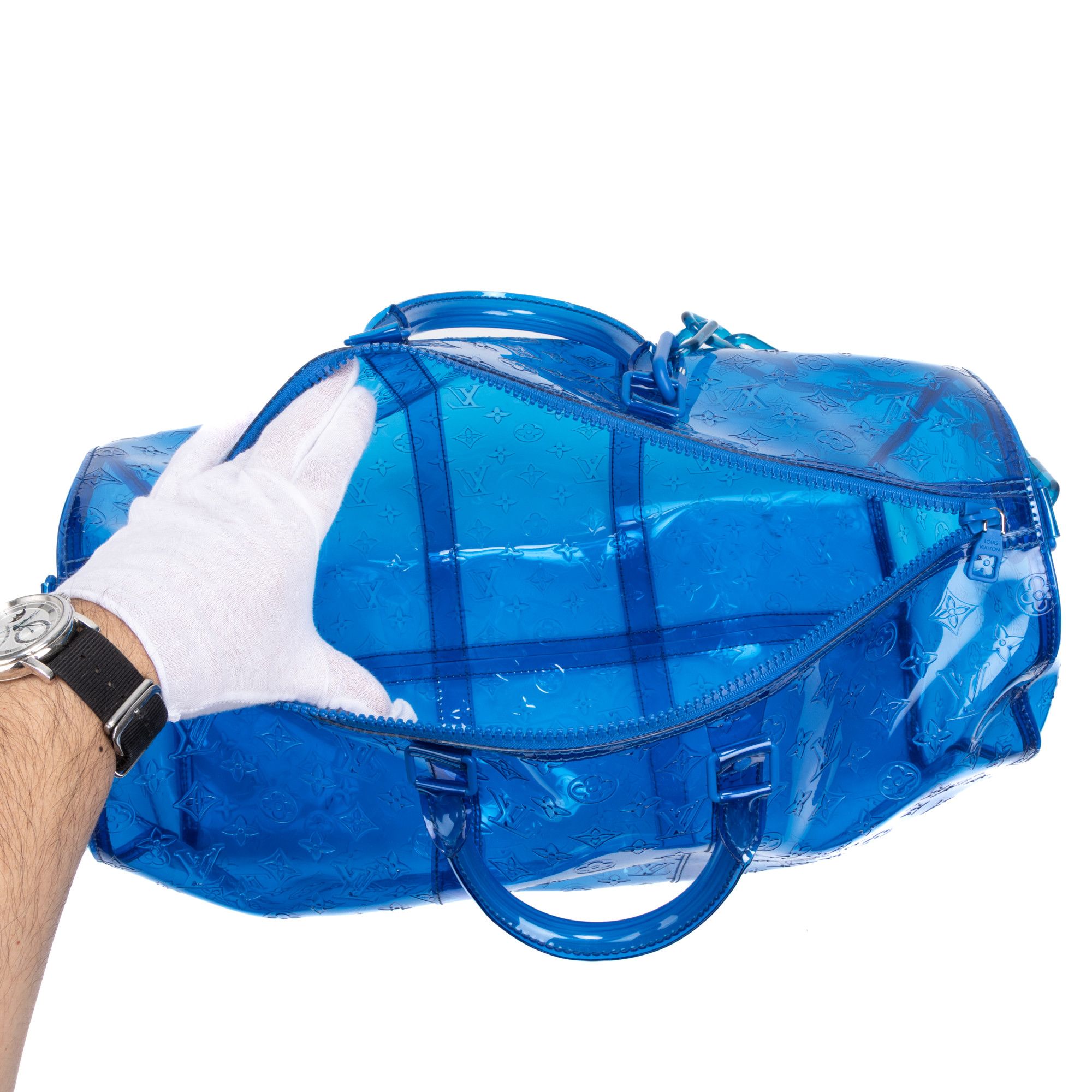 Louis Vuitton Ltd. Ed. Virgil Abloh Keepall Monogram Prism 50 Size ONE SIZE - 10 Thumbnail