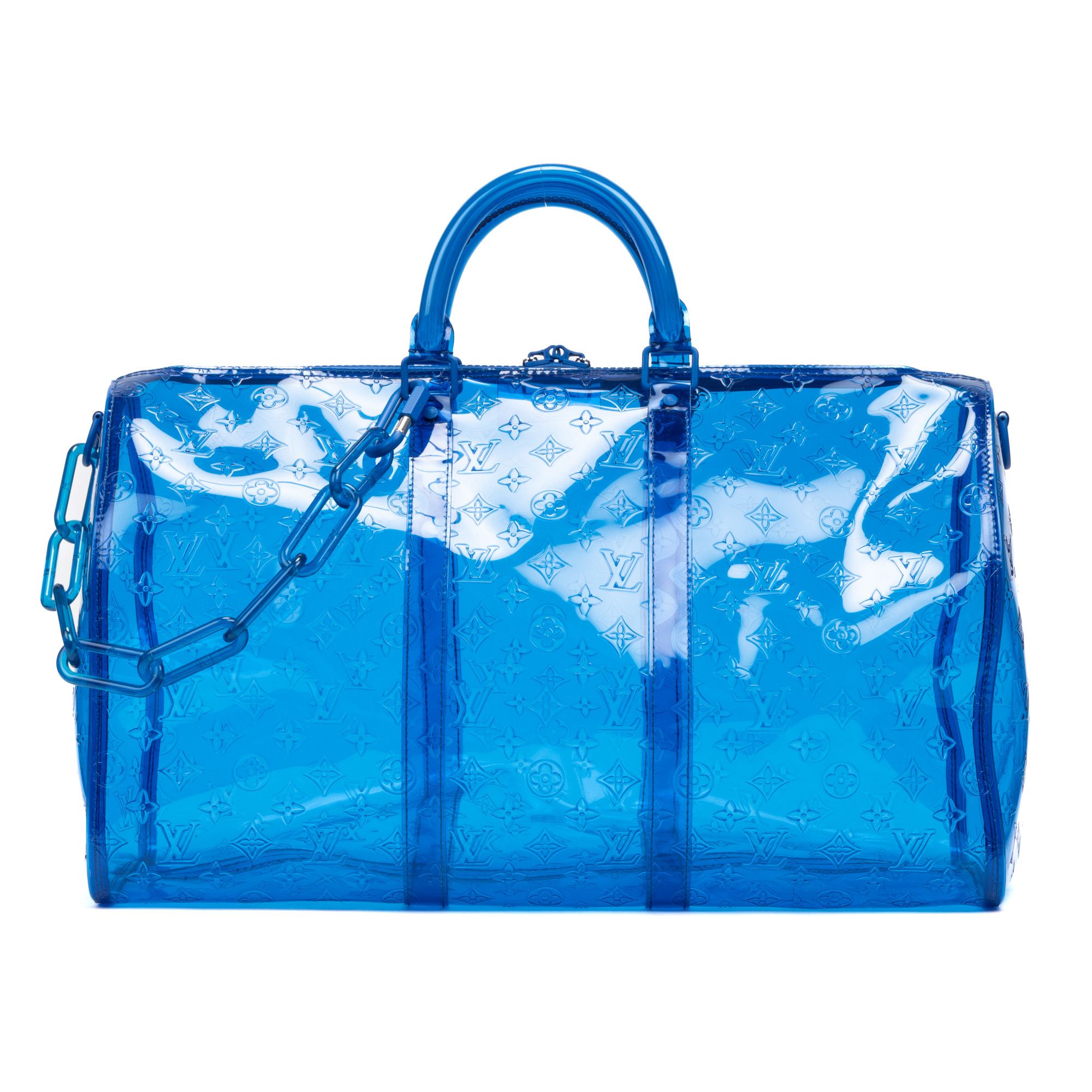 Louis Vuitton Ltd. Ed. Virgil Abloh Keepall Monogram Prism 50 Size ONE SIZE - 5 Thumbnail