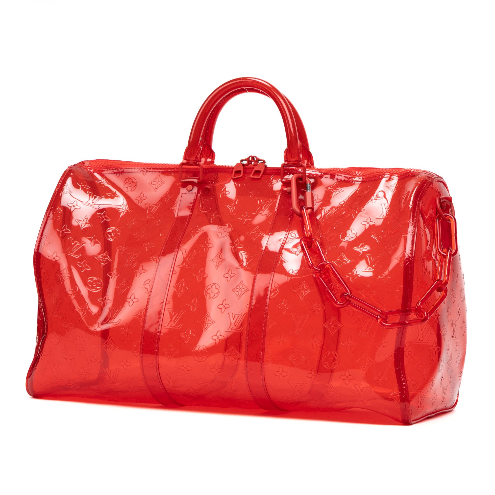 Louis Vuitton Ltd. Ed. Virgil Abloh Keepall Monogram Prism 50 Size ONE SIZE - 8 Thumbnail