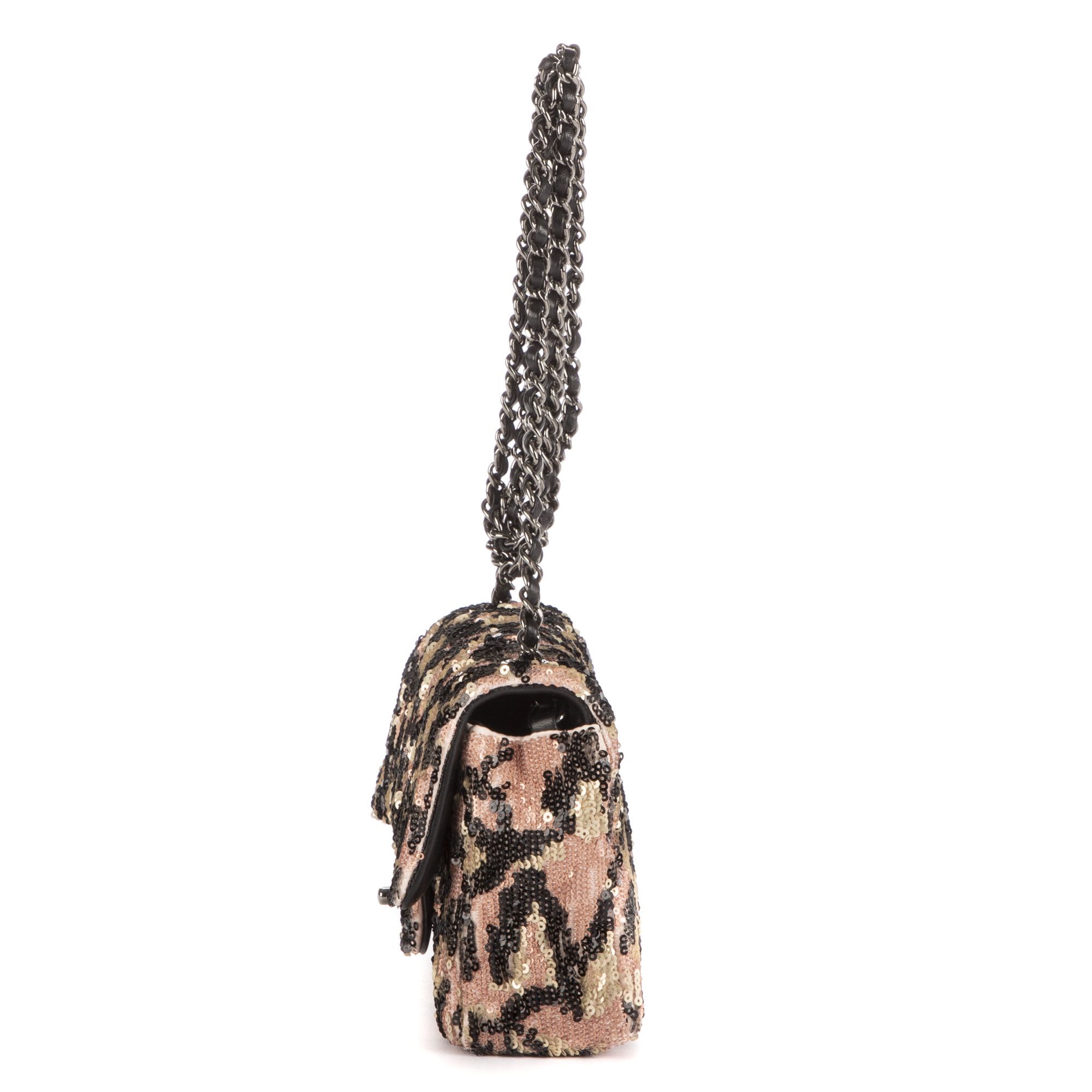 Chanel Ltd. Ed. Classic Mini Sequins Single Flap 19 Size ONE SIZE - 3 Thumbnail