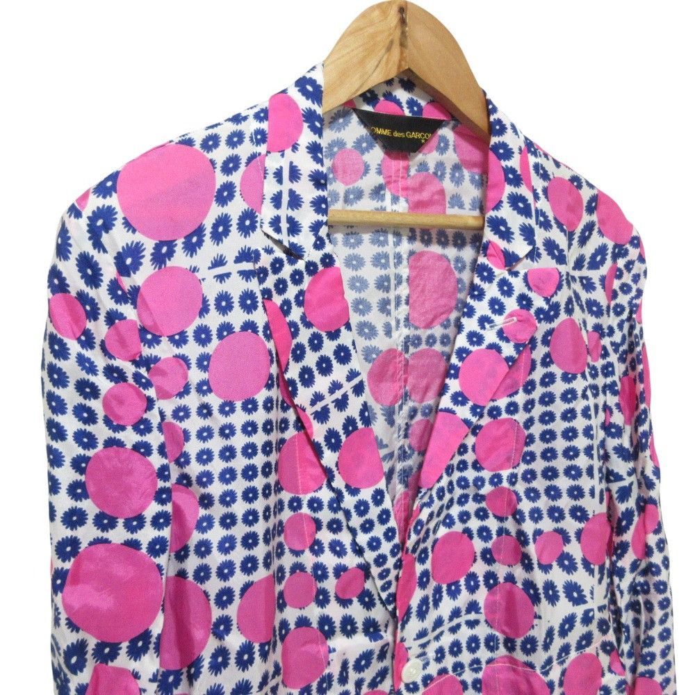 Comme des Garcons Comme des Garçons Comme des Garcons Dot Flower Jacket Textile Outerwear GJ100800 DUTY FREE for USA Size ONE SIZE - 4 Thumbnail