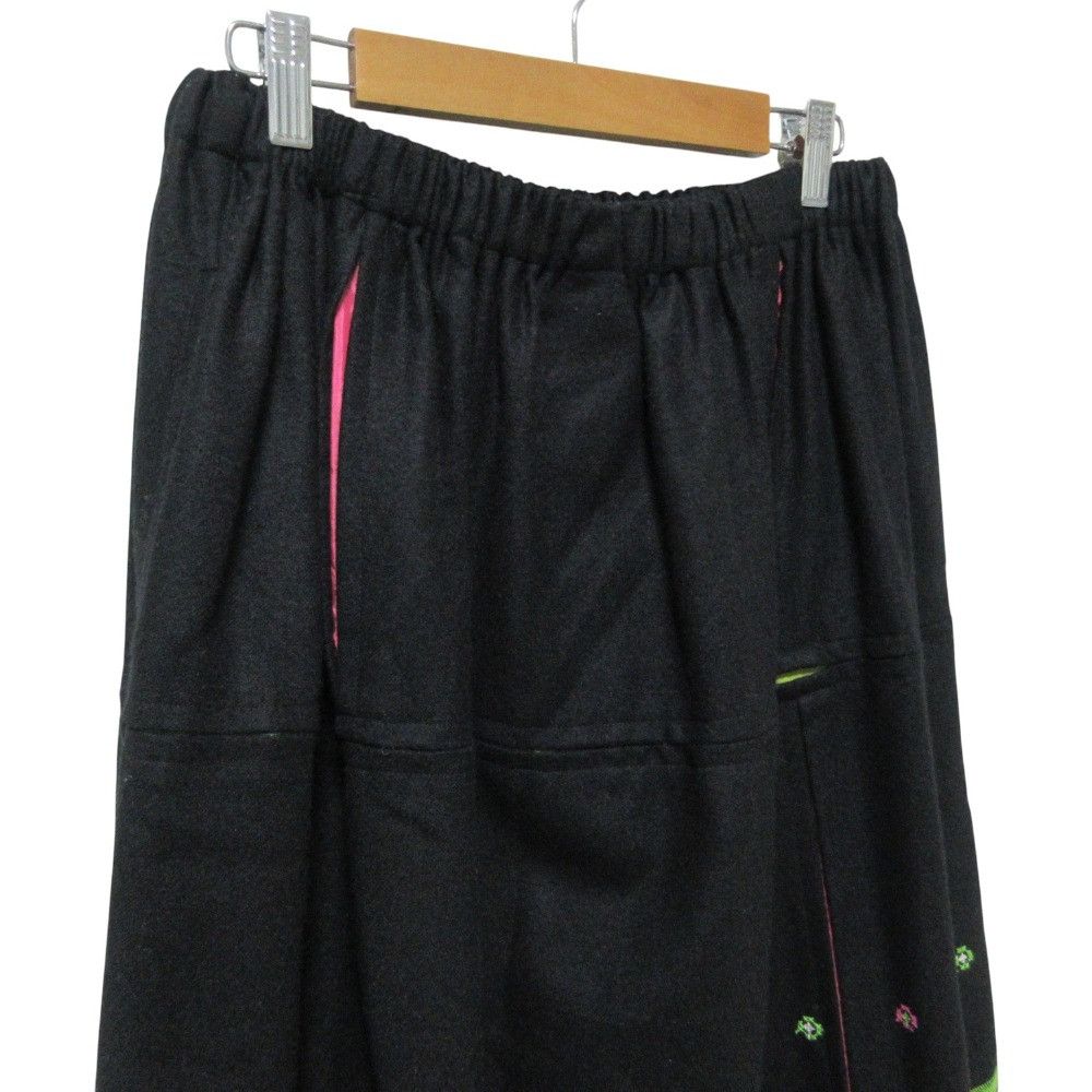 Comme des Garcons Comme des Garçons COMME des GARCONS COMME des GARCONS Embroidered Wool Skirt Textile Skirts W3S014 DUTY FREE for USA Size ONE SIZE - 5 Thumbnail