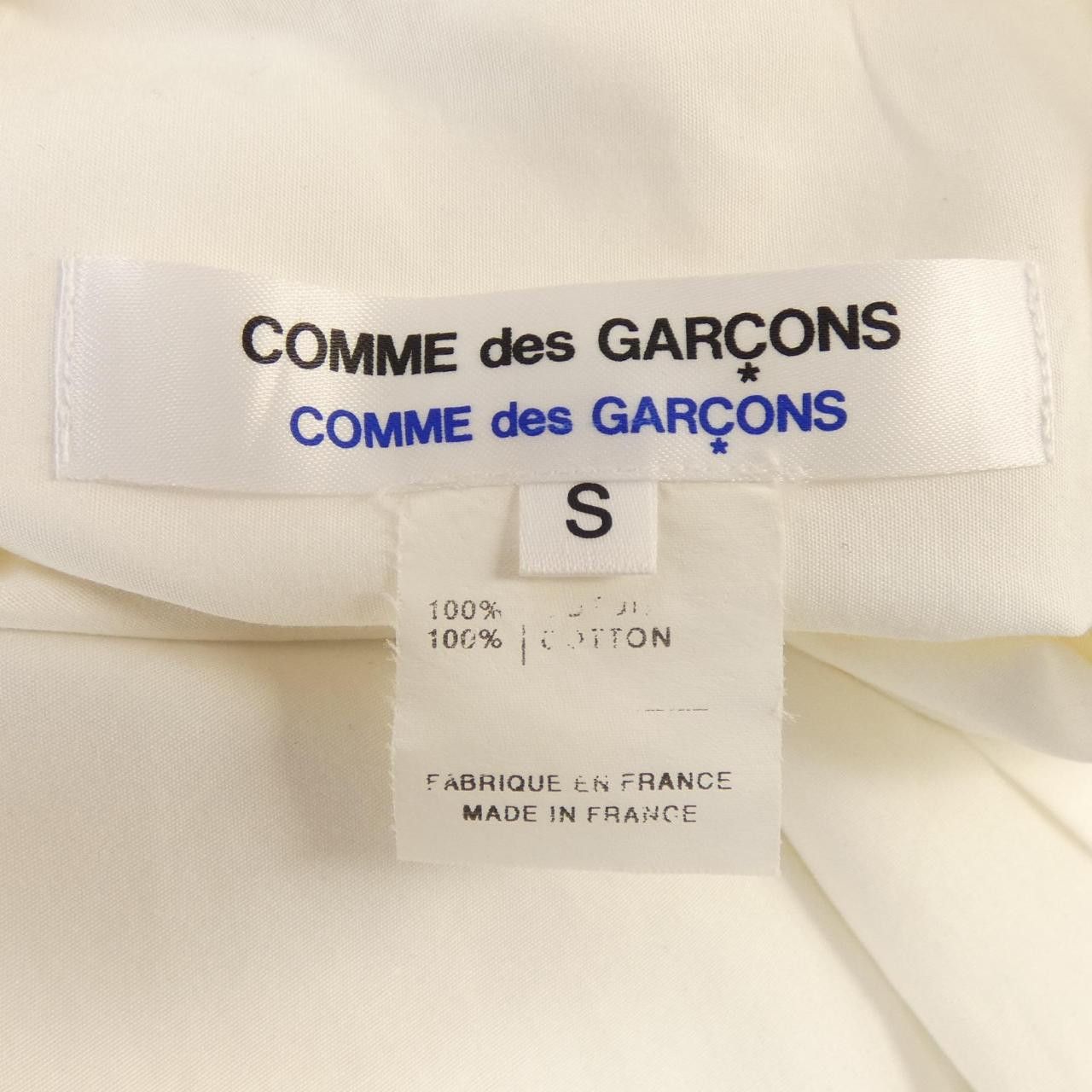 Comme des Garcons Comme des Garçons Comme des Garcons S/S Shirt Textile Dress Shirt S11B010 DUTY FREE for USA Size ONE SIZE - 3 Thumbnail