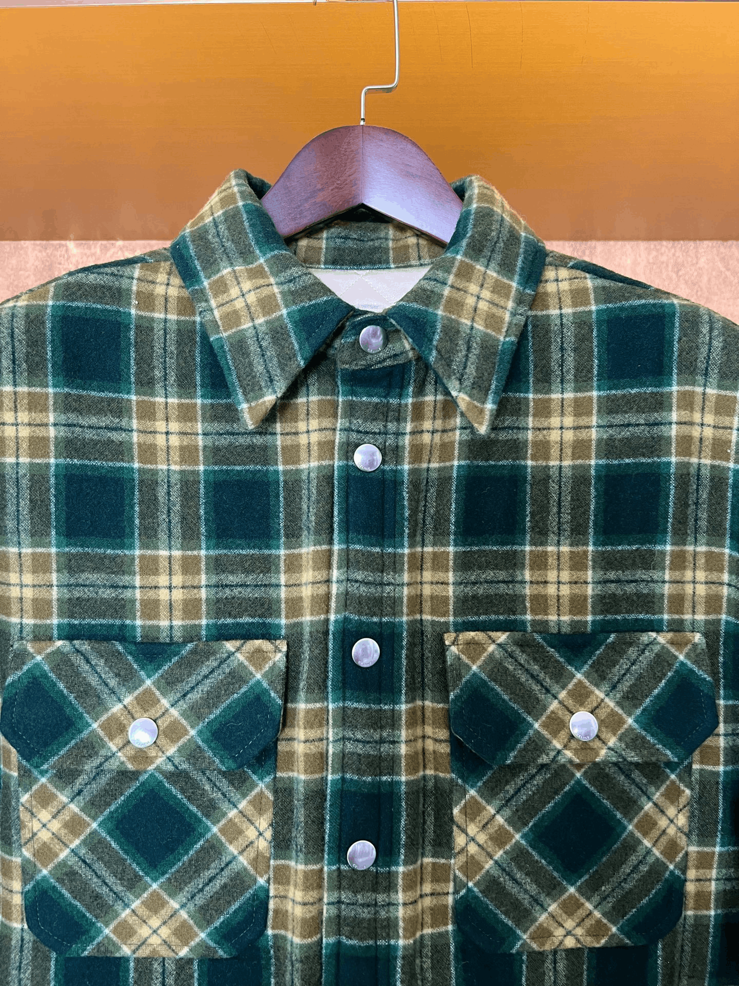Celine Celine Wool Plaid Down Jacket M Women Size M / US 6-8 / IT 42-44 - 3 Thumbnail