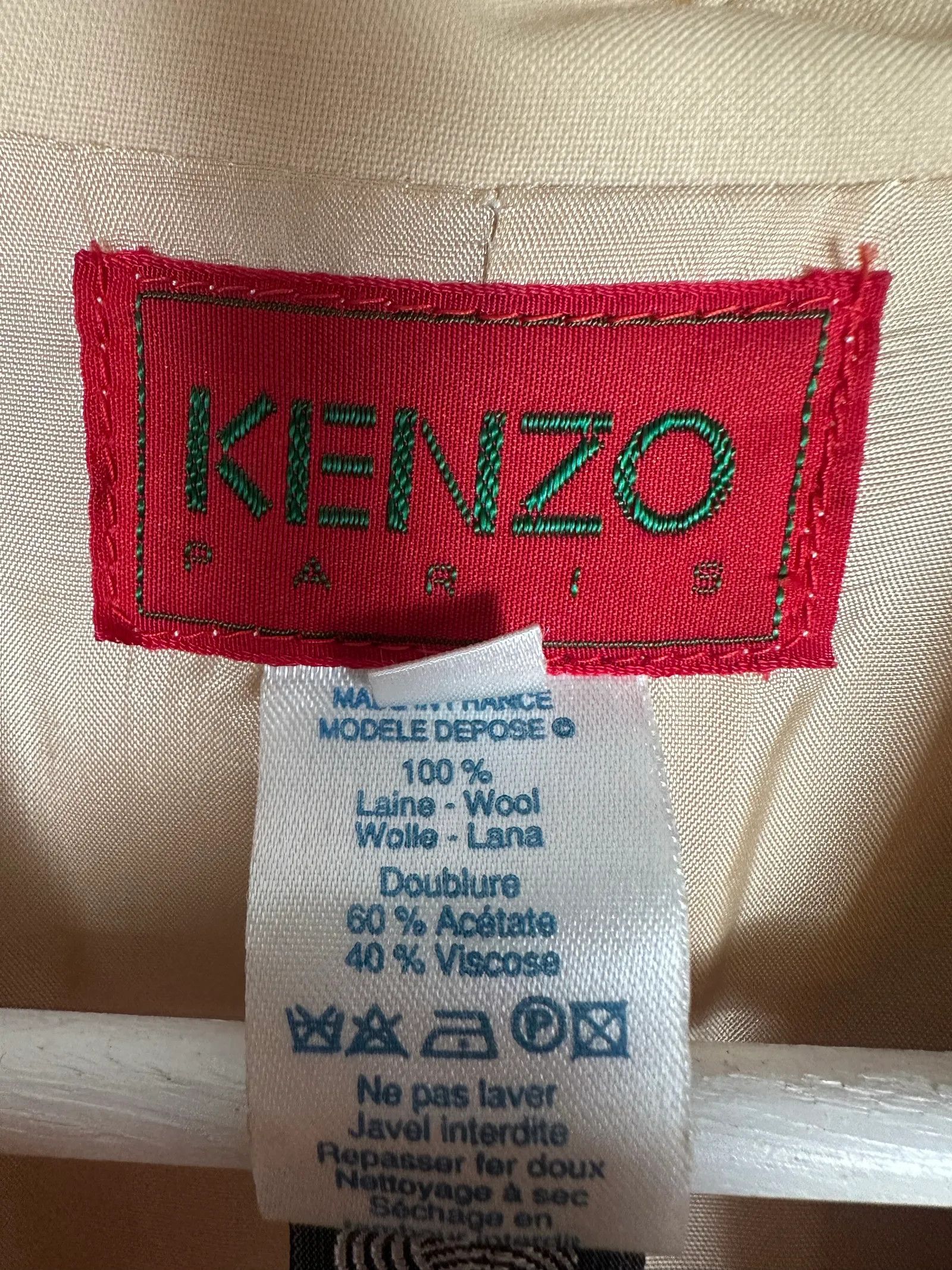 Kenzo Kenzo Blazer Size XS / US 0-2 / IT 36-38 - 3 Thumbnail