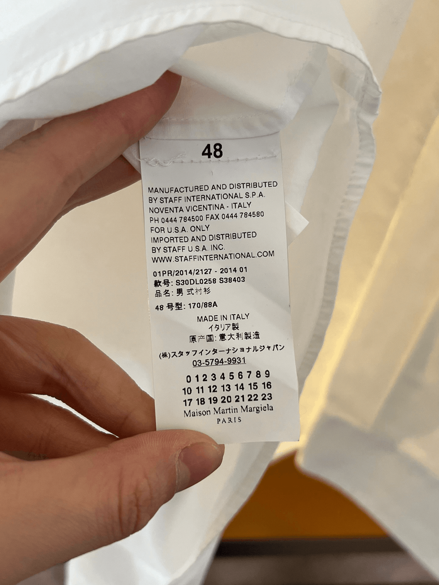 Maison Margiela Maison Margiela Shirt m Men Size US M / EU 48-50 / 2 - 3 Thumbnail