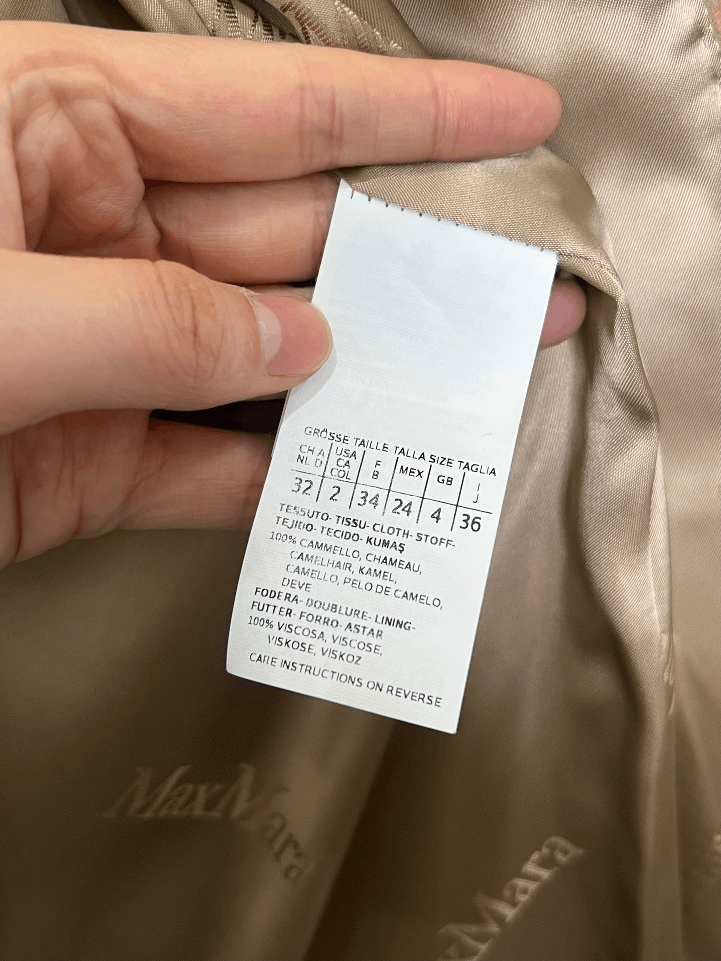 Max Mara Max Mara Coat S Women Size S / US 4 / IT 40 - 4 Thumbnail