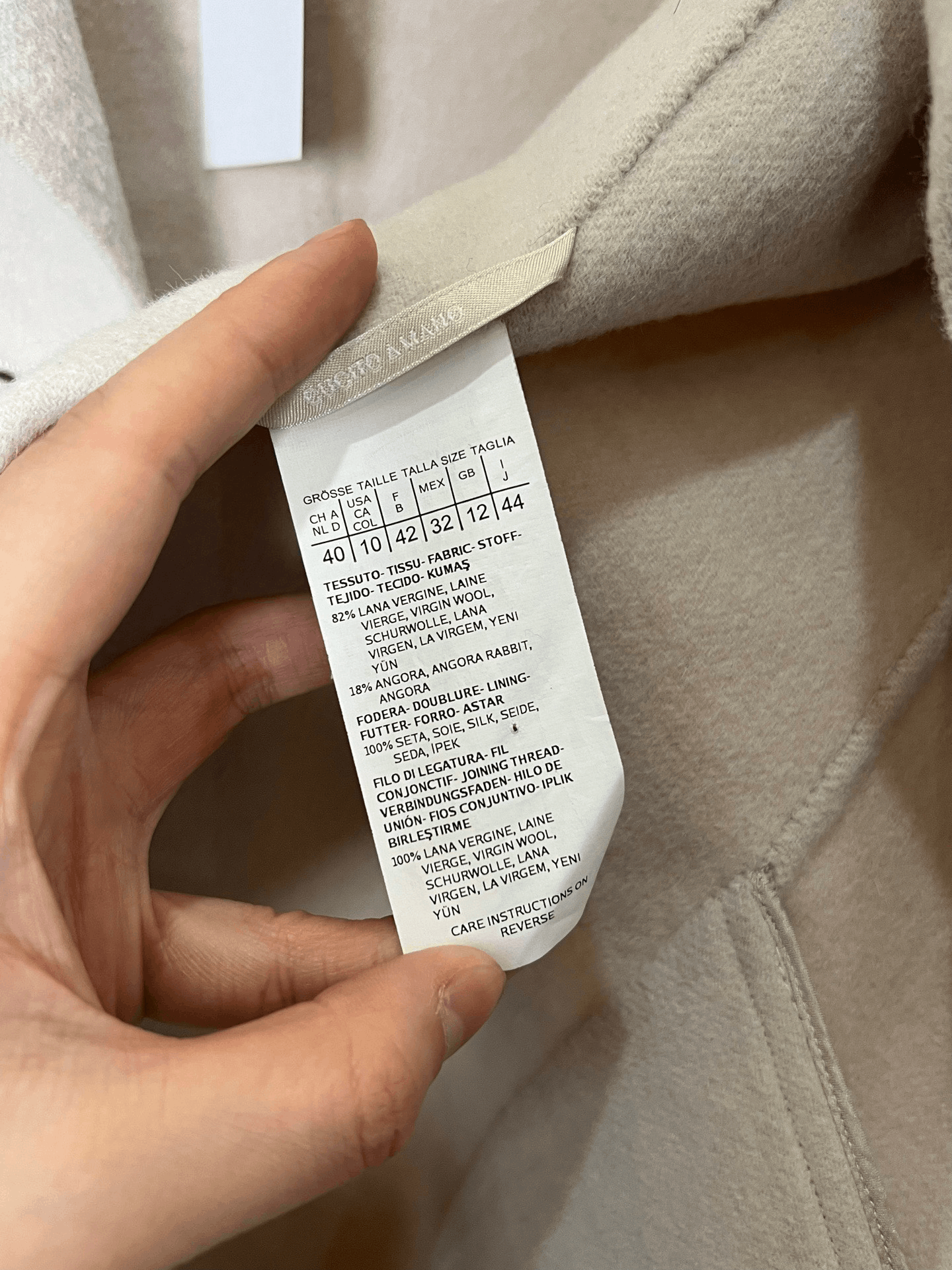 Max Mara Max Mara Wool Coat S Women Size S / US 4 / IT 40 - 3 Thumbnail