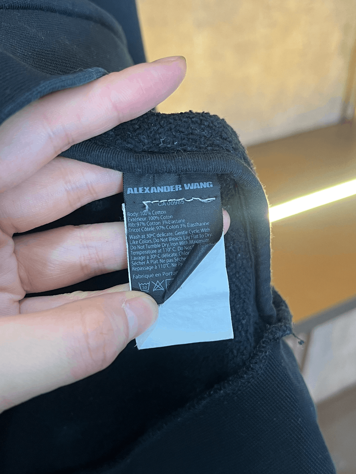 Alexander Wang Alexander Wang Hoodie xs Men Size US XS / EU 42 / 0 - 3 Thumbnail