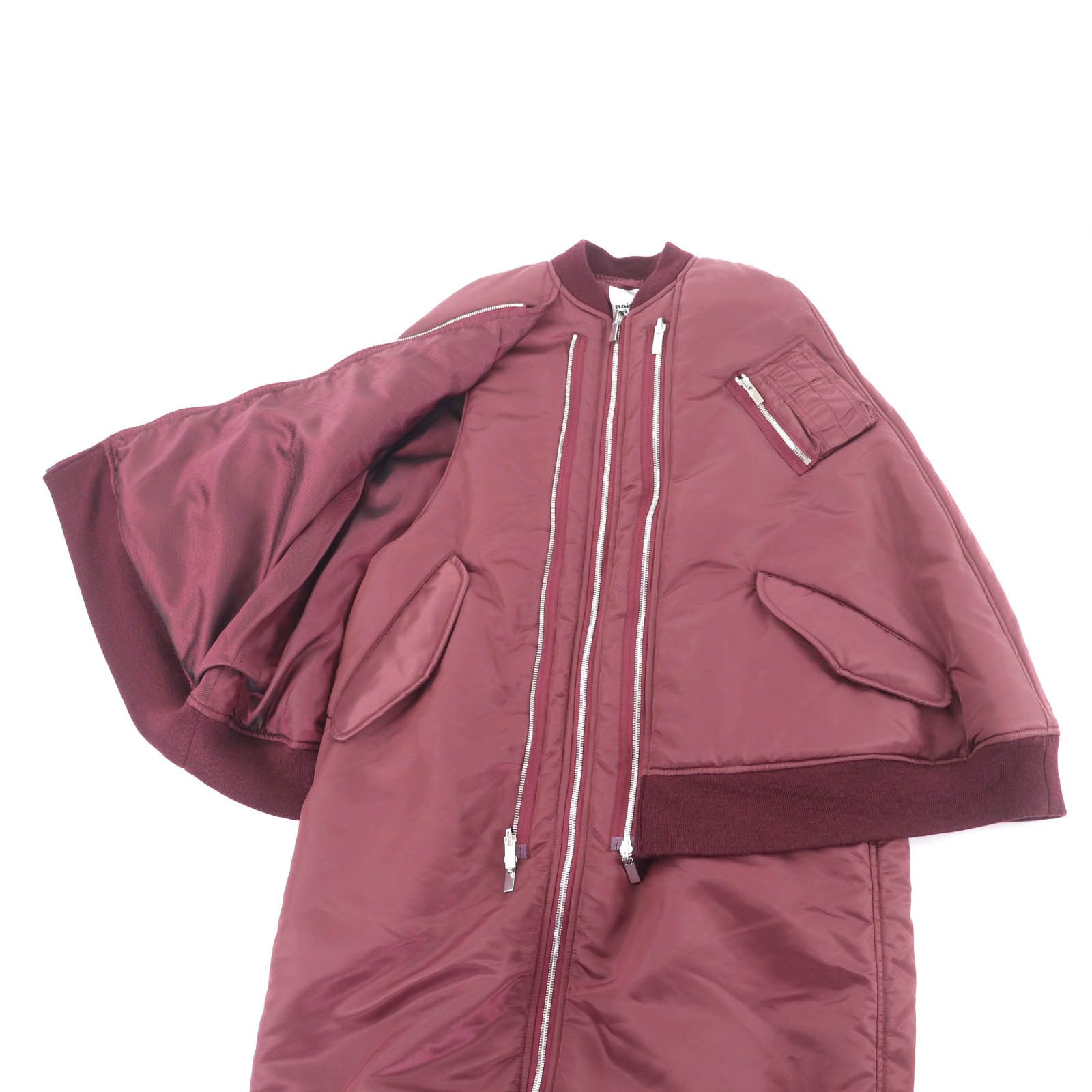 Comme des Garcons Comme des Garçons noir kei ninomiya Comme des Garcons Nylon Coat Textile Outerwear 3LC003 DUTY FREE for USA Size ONE SIZE - 6 Thumbnail