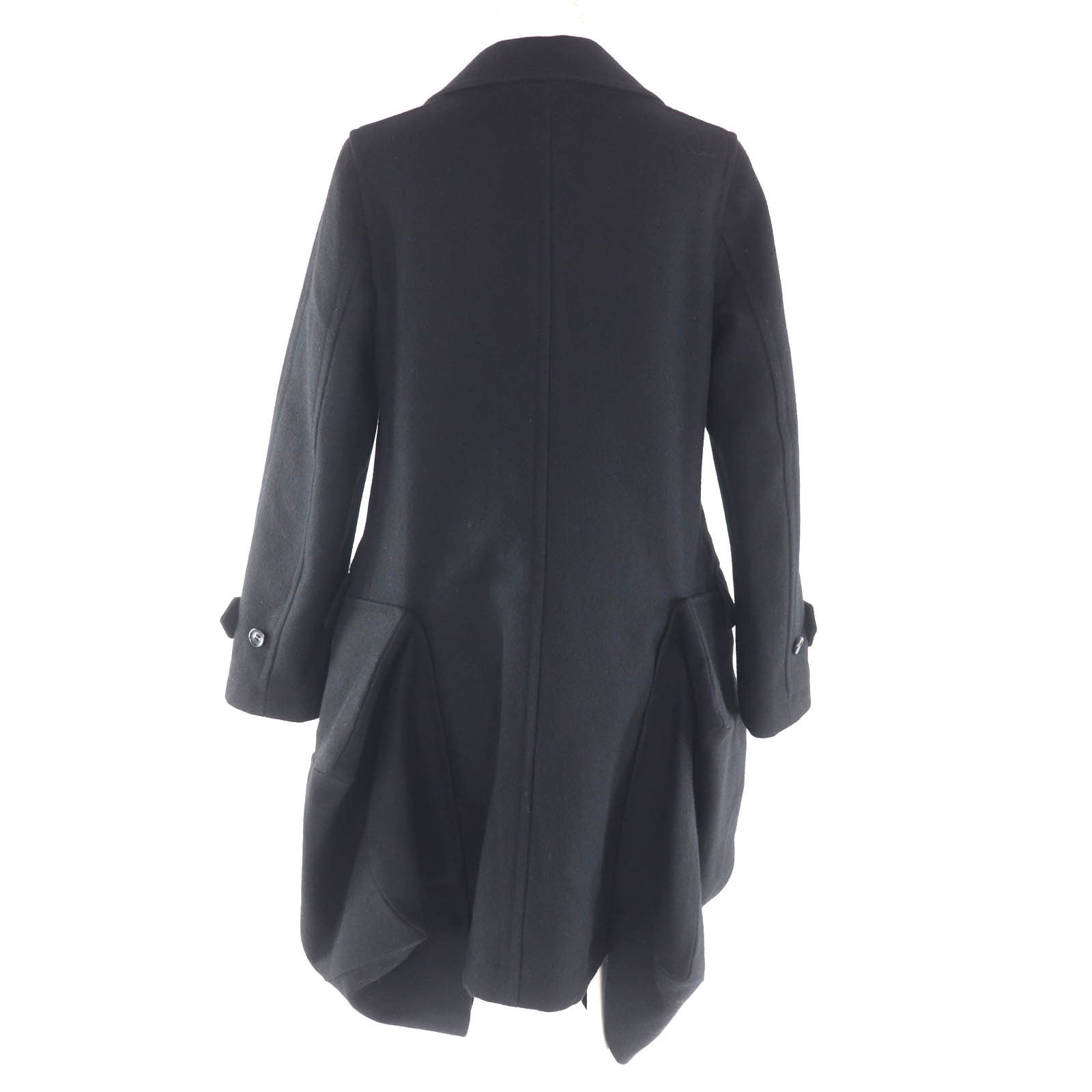 Comme des Garcons Comme des Garçons COMME des GARCONS Deformed Design Wool Coat Textile Outerwear GL-C002 DUTY FREE for USA Size ONE SIZE - 3 Thumbnail