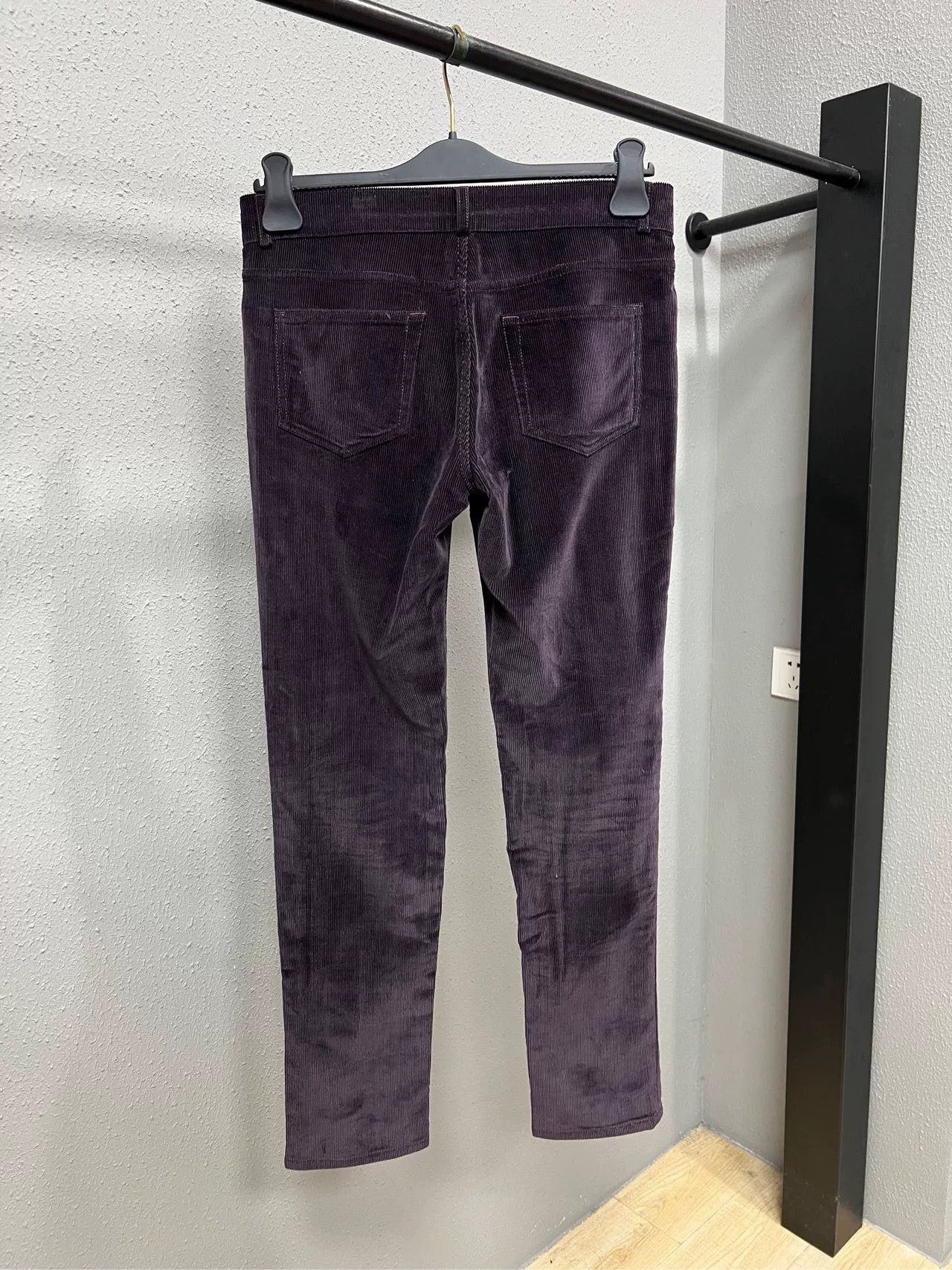 Loro Piana Loro Piana Corduroy Purple Casual Pants 32 Men Size US 32 / EU 48 - 2 Thumbnail