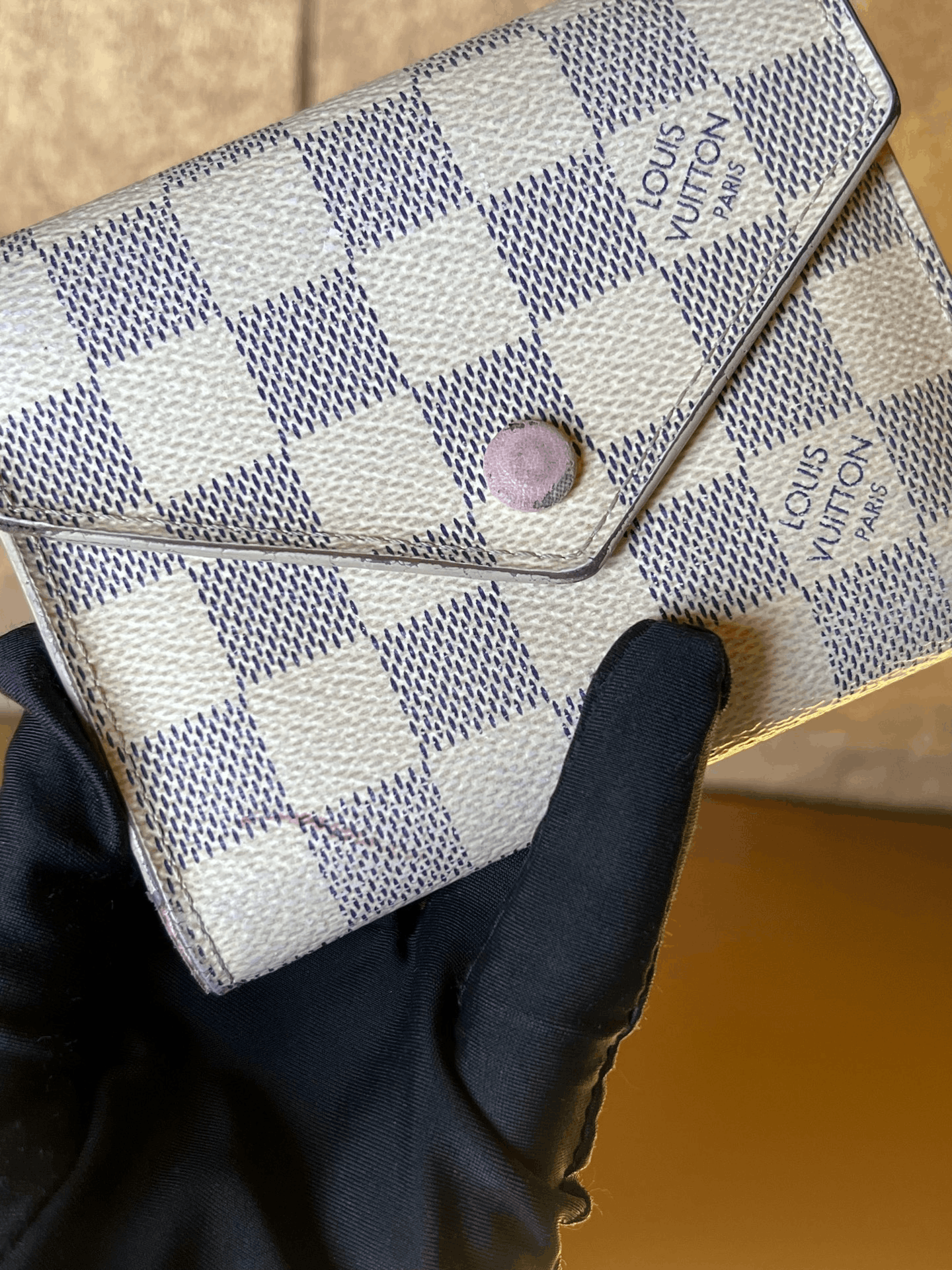 Louis Vuitton Louis Vuitton Checkered White Wallet one size Men Size ONE SIZE - 4 Thumbnail