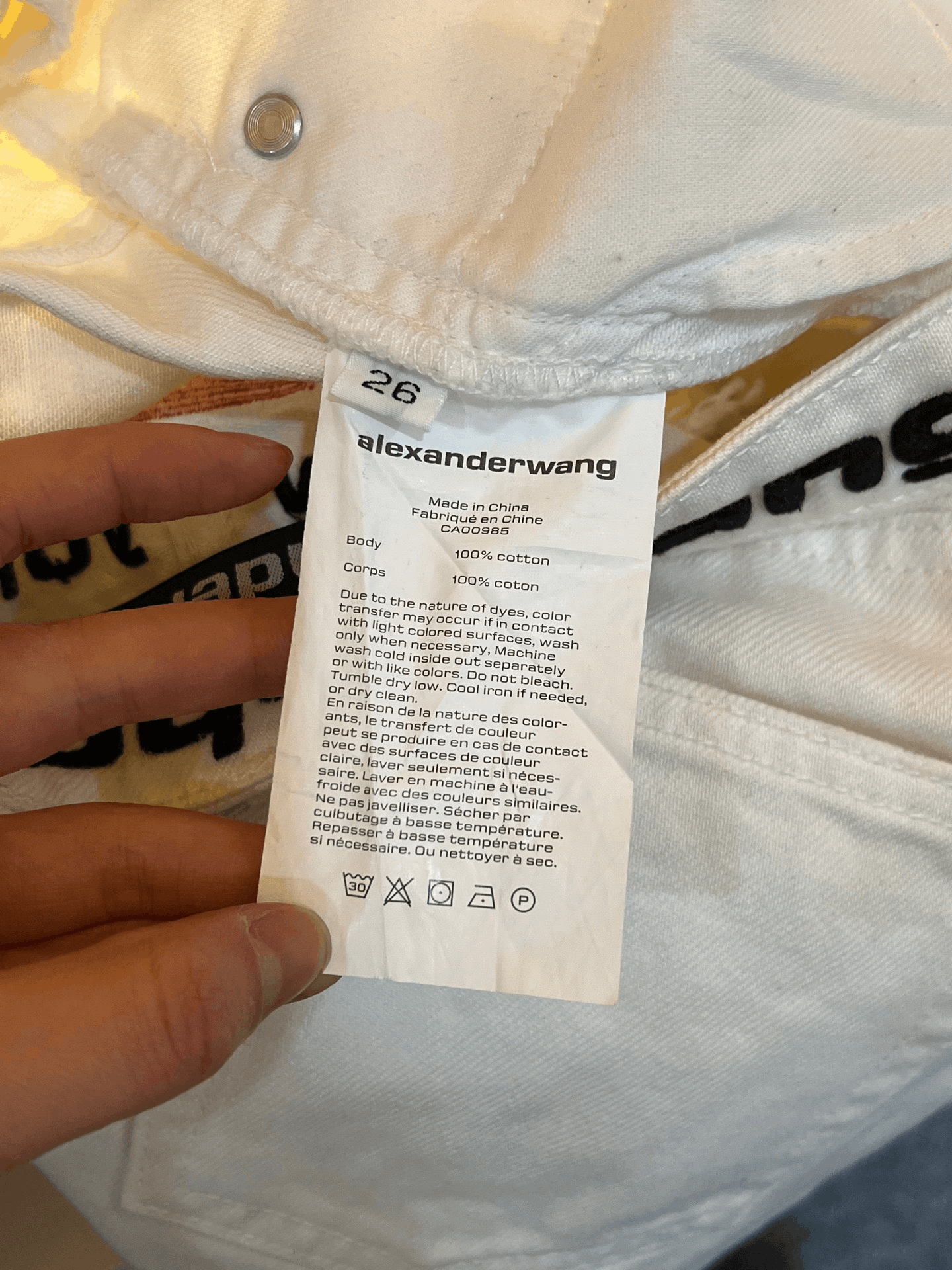 Alexander Wang Alexander Wang Shorts 30 Men Size US 30 / EU 46 - 3 Thumbnail
