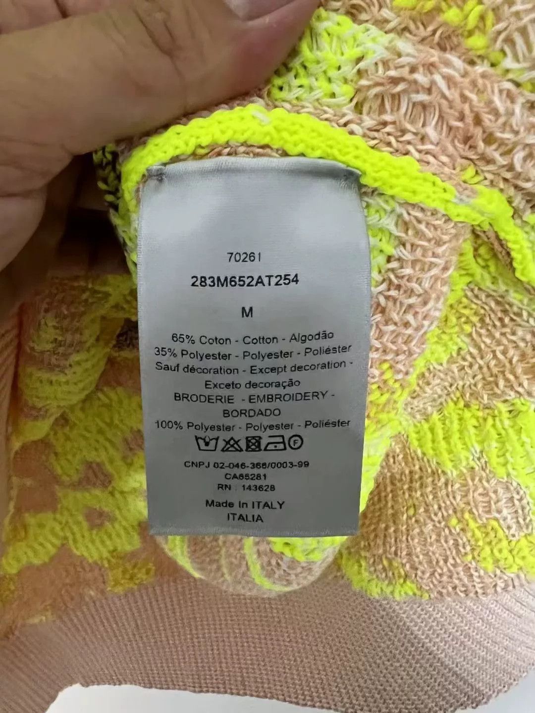 Dior Dior Retro Cotton Green Sweater m Men Size US M / EU 48-50 / 2 - 6 Thumbnail