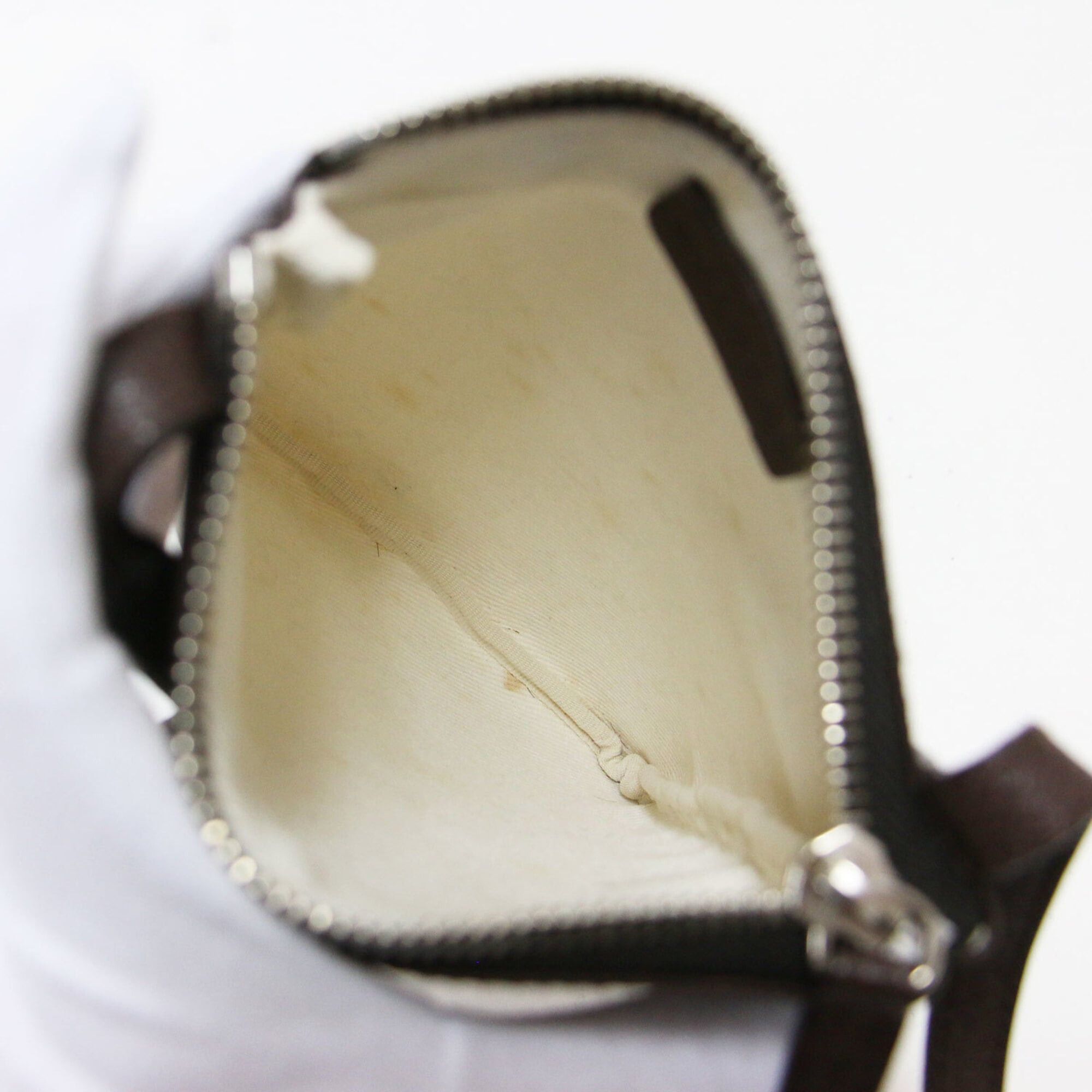 Bvlgari BVLGARI Bulgari Bag Beige Brown Mania Pochette Shoulder Crossbody Canvas Leather Women's Size ONE SIZE - 5 Thumbnail