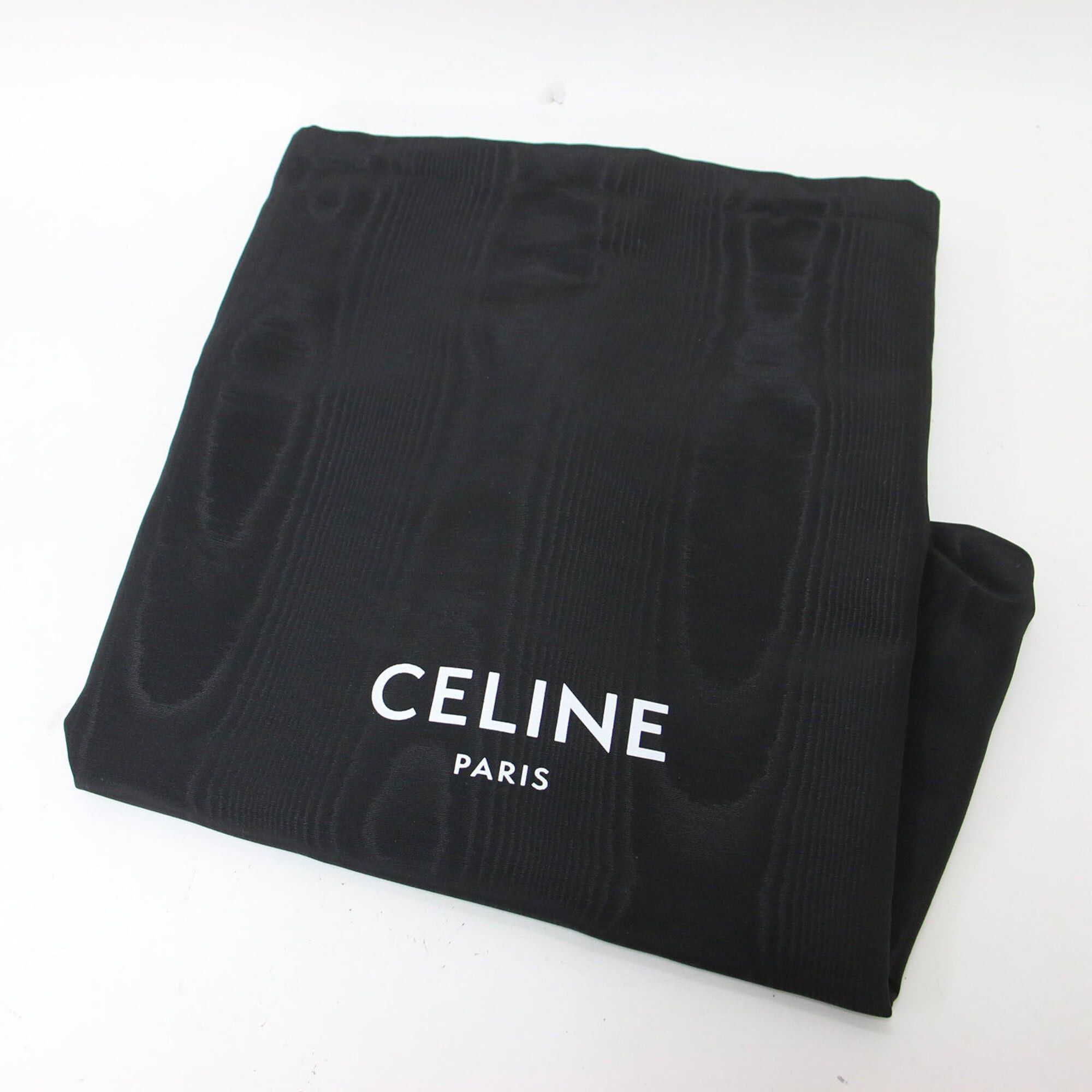 Celine Celine bag, black, flat luggage, glossy calfskin, tote handbag, smile face design, women's. Size ONE SIZE - 8 Thumbnail
