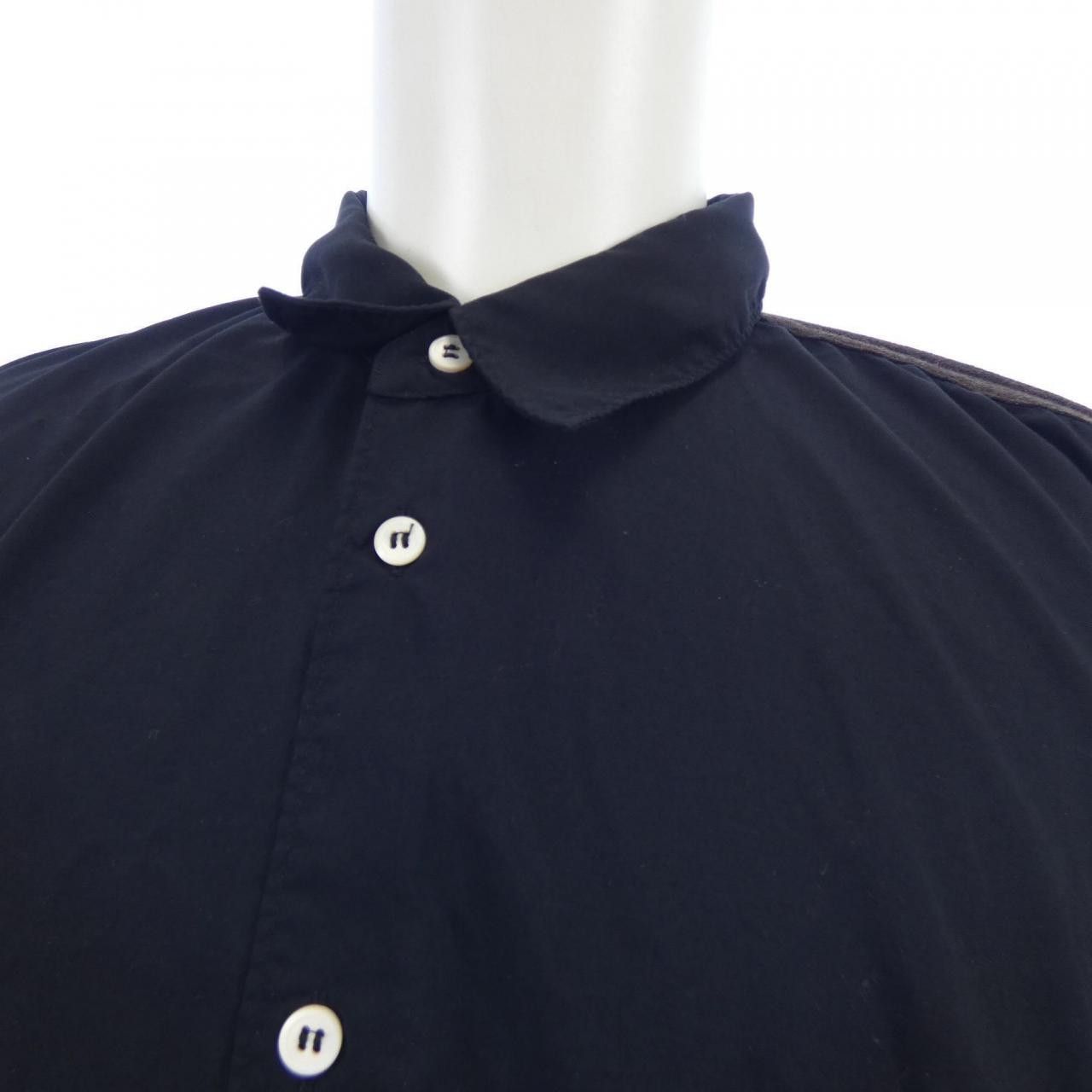 Comme des Garcons Comme des Garçons Black Comme des Garcons Cotton Shirt Textile Dress Shirt 1P-B004 DUTY FREE for USA Size ONE SIZE - 5 Thumbnail