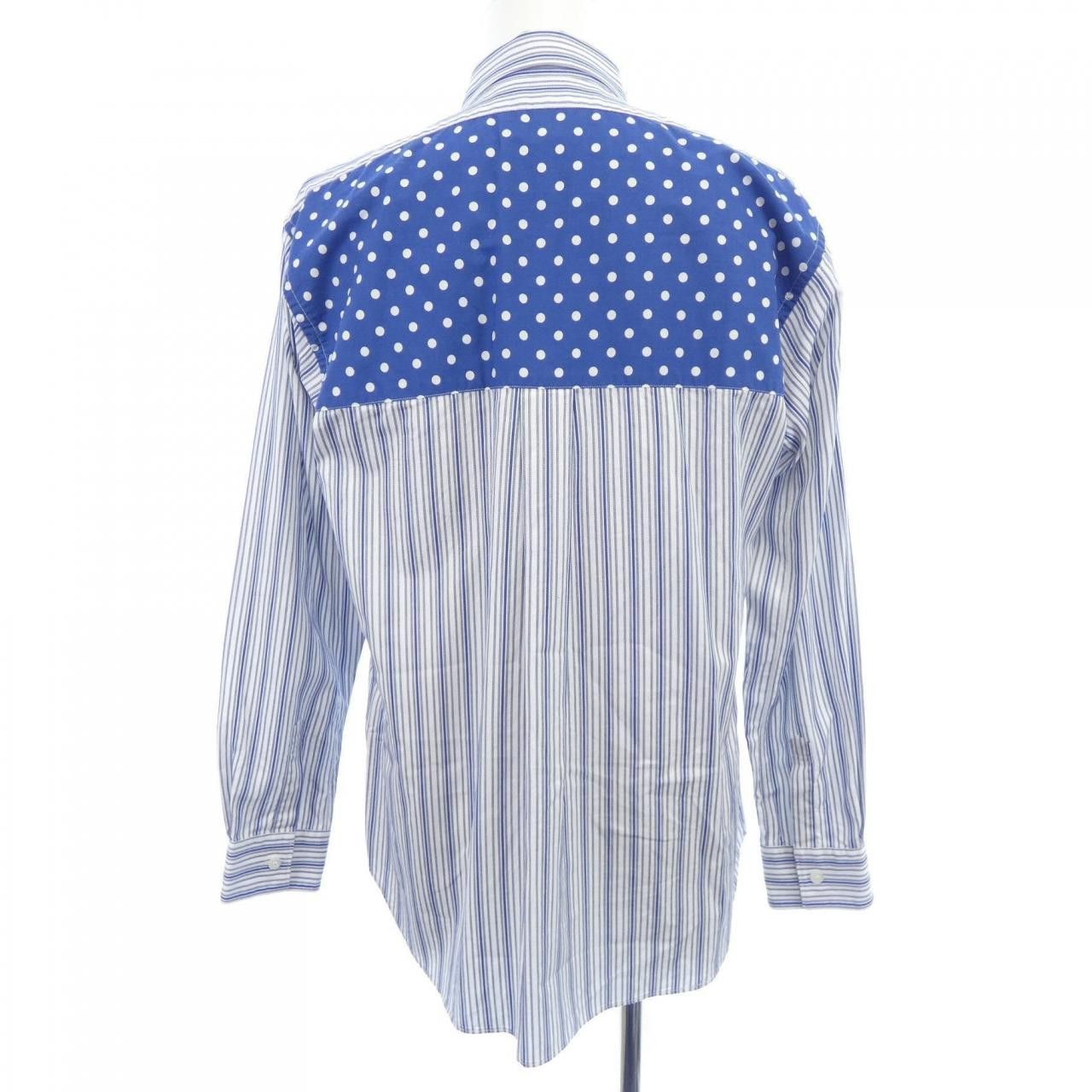 Comme des Garcons Comme des Garçons Comme des Garcons SHIRT Cotton Shirt Textile Dress Shirt W21065 DUTY FREE for USA Size ONE SIZE - 2 Thumbnail