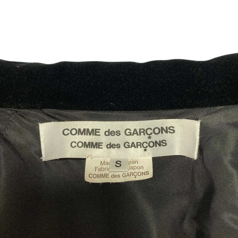 Comme des Garcons Comme des Garçons Comme des Garcons Velour Collarless Coat Textile Outerwear RRC021 DUTY FREE for USA Size ONE SIZE - 7 Thumbnail