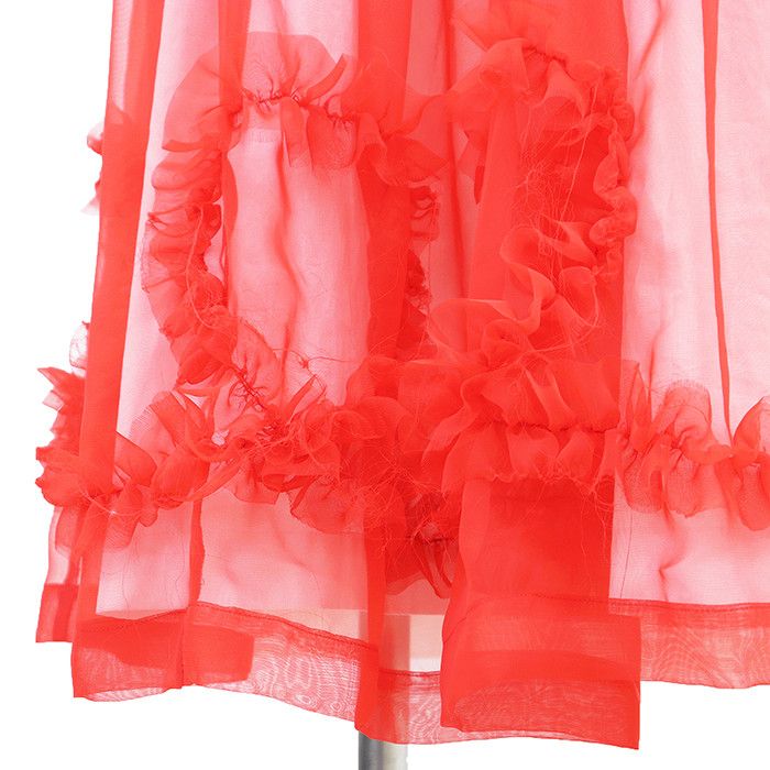 Comme des Garcons Comme des Garçons COMME des GARCONS Polyester Chiffon Dress Textile Dresses DUTY FREE for USA Size ONE SIZE - 2 Thumbnail