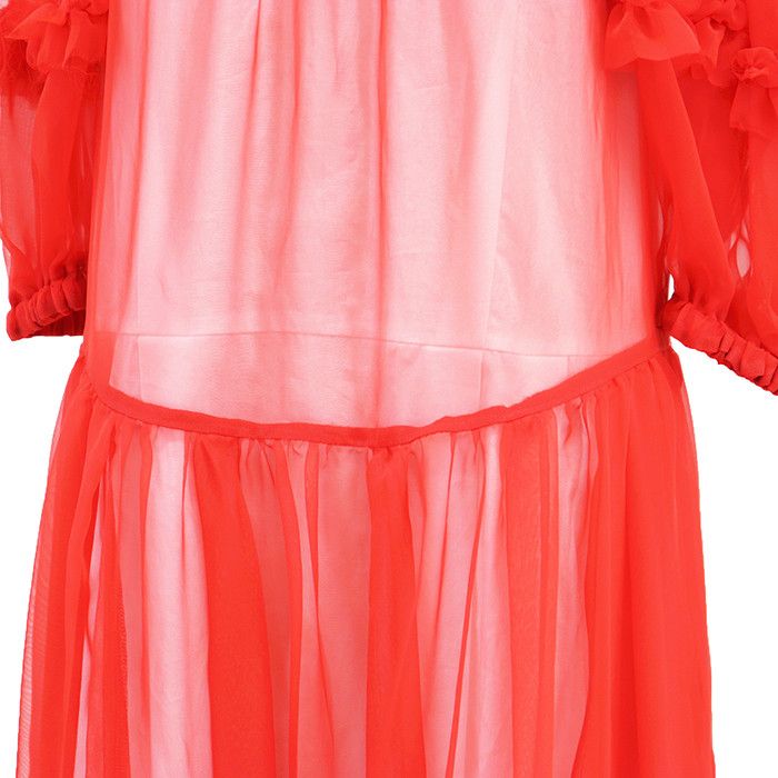 Comme des Garcons Comme des Garçons COMME des GARCONS Polyester Chiffon Dress Textile Dresses DUTY FREE for USA Size ONE SIZE - 13 Thumbnail