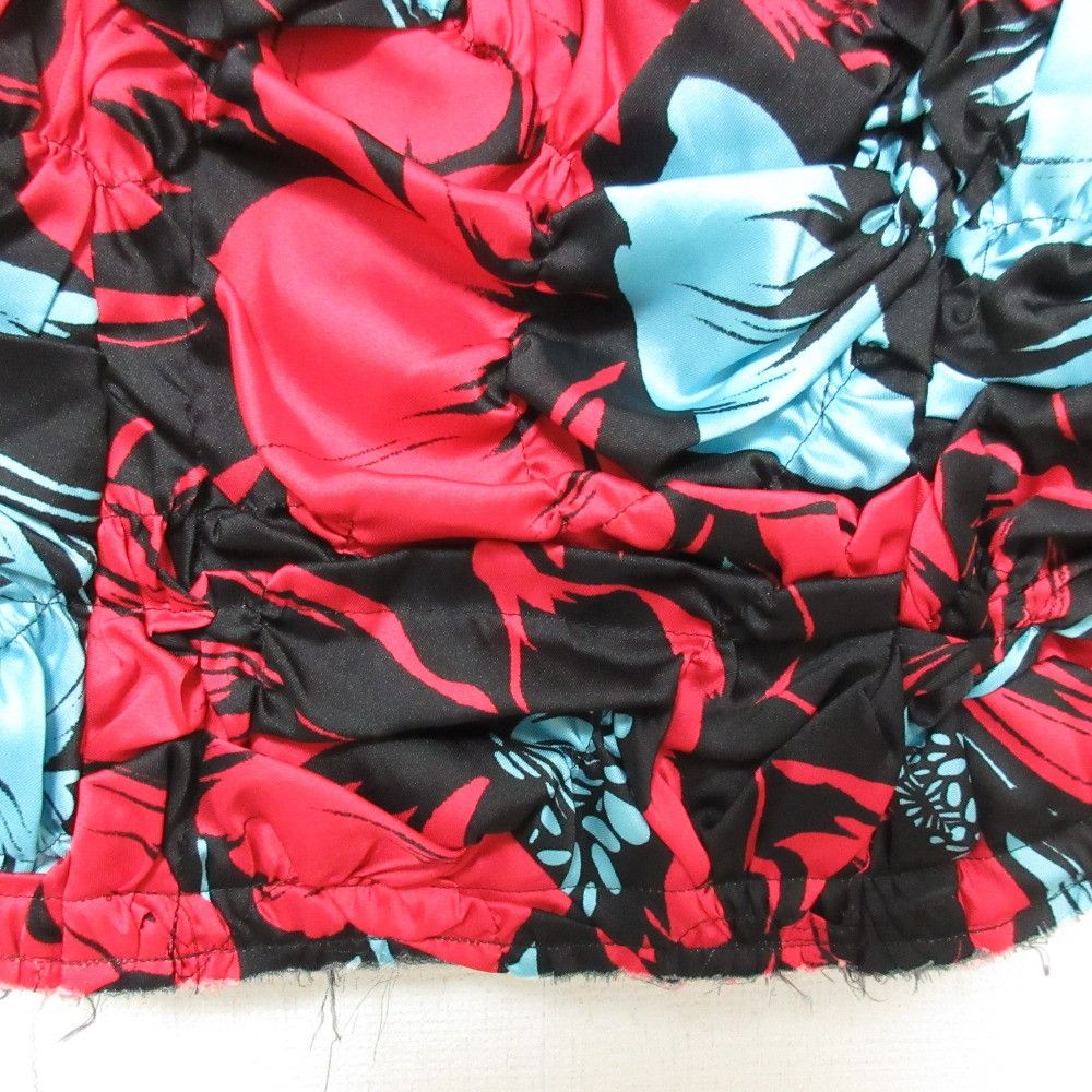 Comme des Garcons Comme des Garçons Comme des Garcons Flowers Printed Satin Top Textile Tops GM-B005 DUTY FREE for USA Size ONE SIZE - 6 Thumbnail