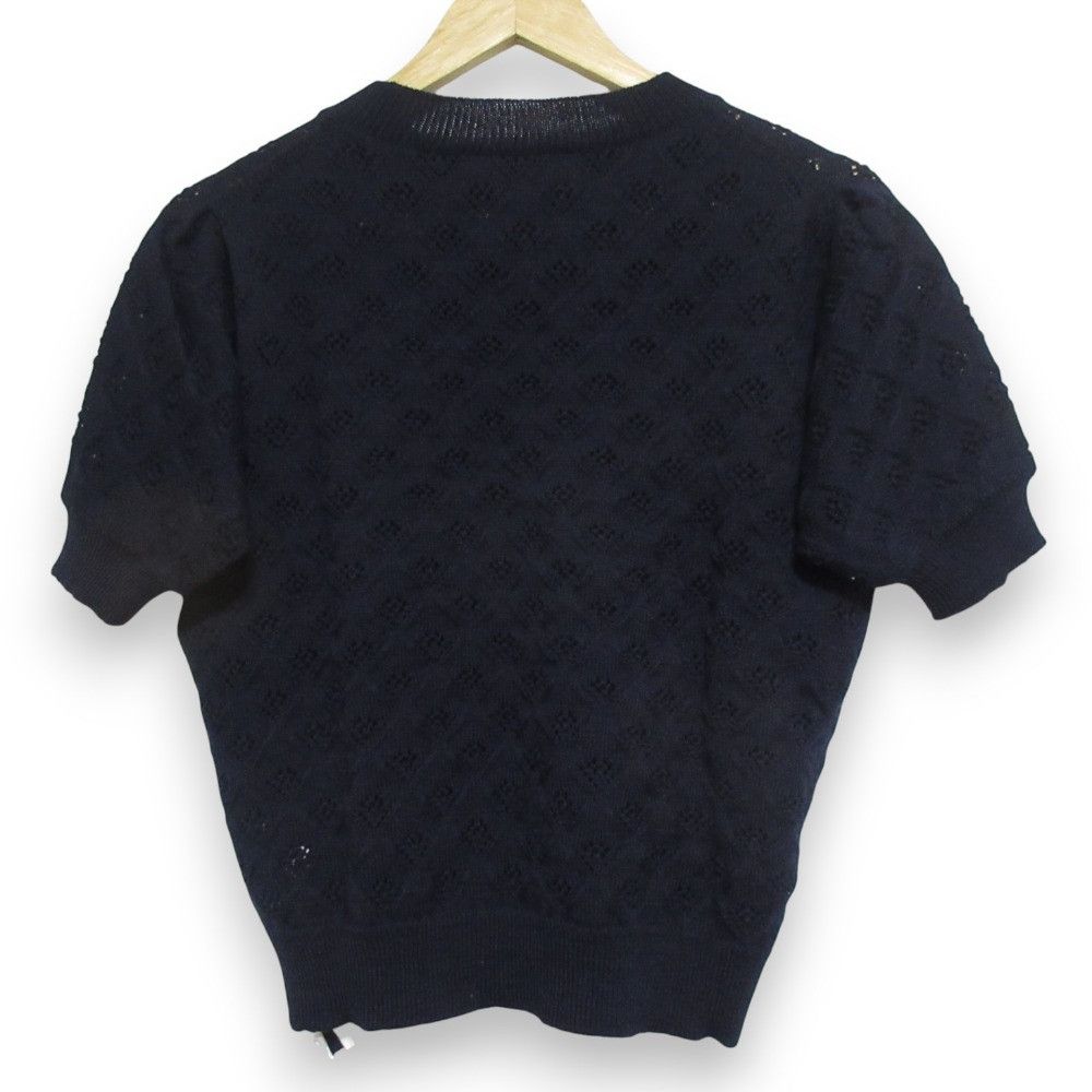 Comme des Garcons Comme des Garçons tricot COMME des GARCONS crochet knit short sleeve sweater Textile Tops TE-N007 DUTY FREE for USA Size ONE SIZE - 2 Thumbnail