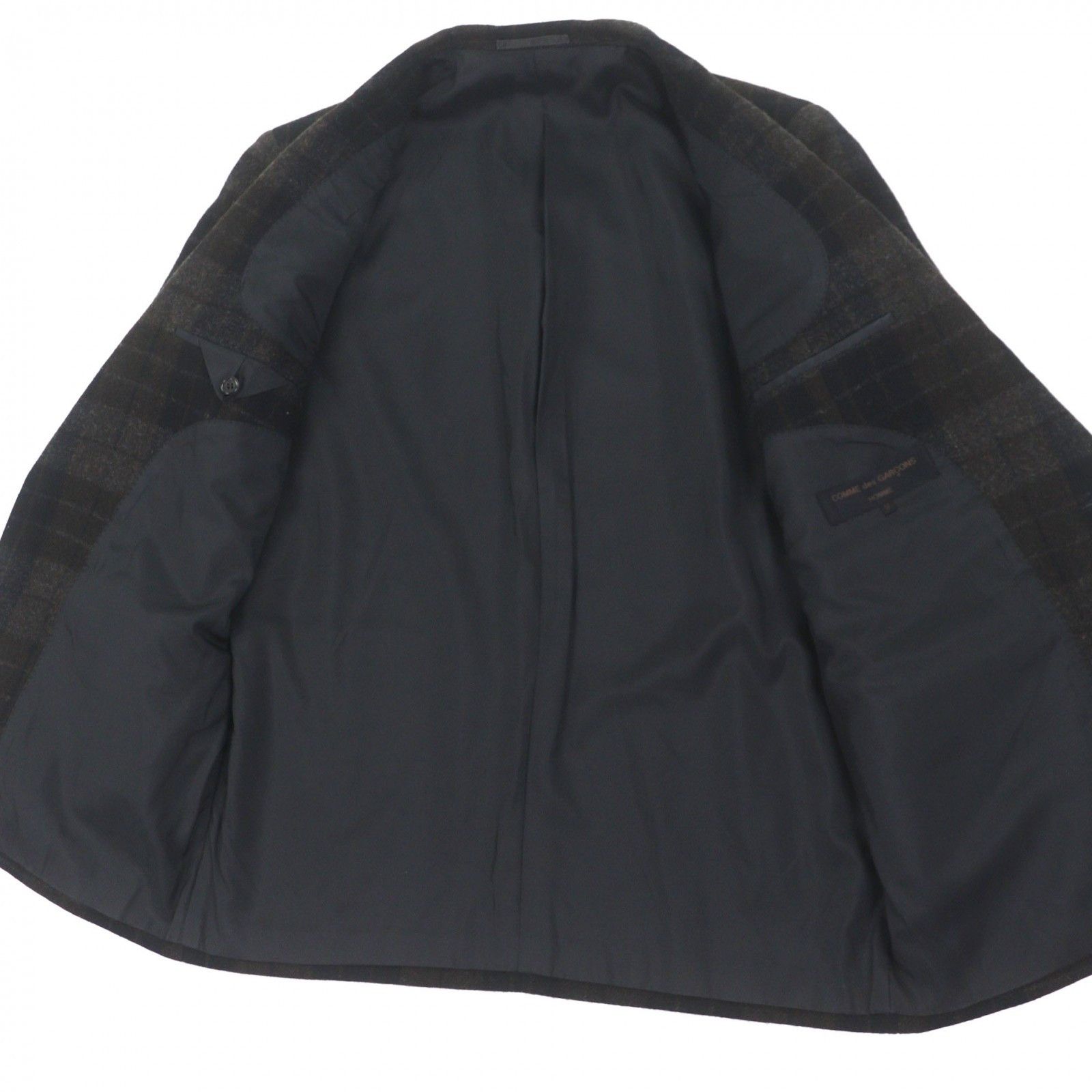 Comme des Garcons Comme des Garçons COMME des GARCONS HOMME PLUS Wool Jacket Textile Outerwear DUTY FREE for USA Size ONE SIZE - 4 Thumbnail