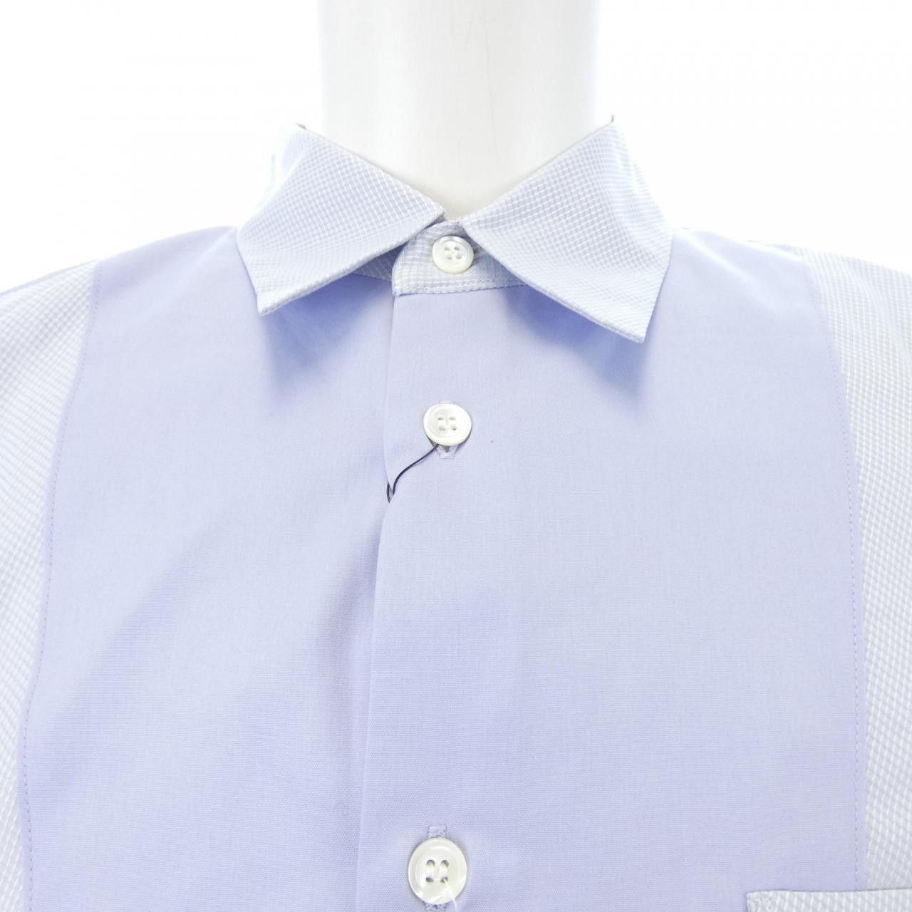 Comme des Garcons Comme des Garçons Comme des Garcons Homme Cotton Shirt Textile Dress Shirt DT-B031 DUTY FREE for USA Size ONE SIZE - 5 Thumbnail