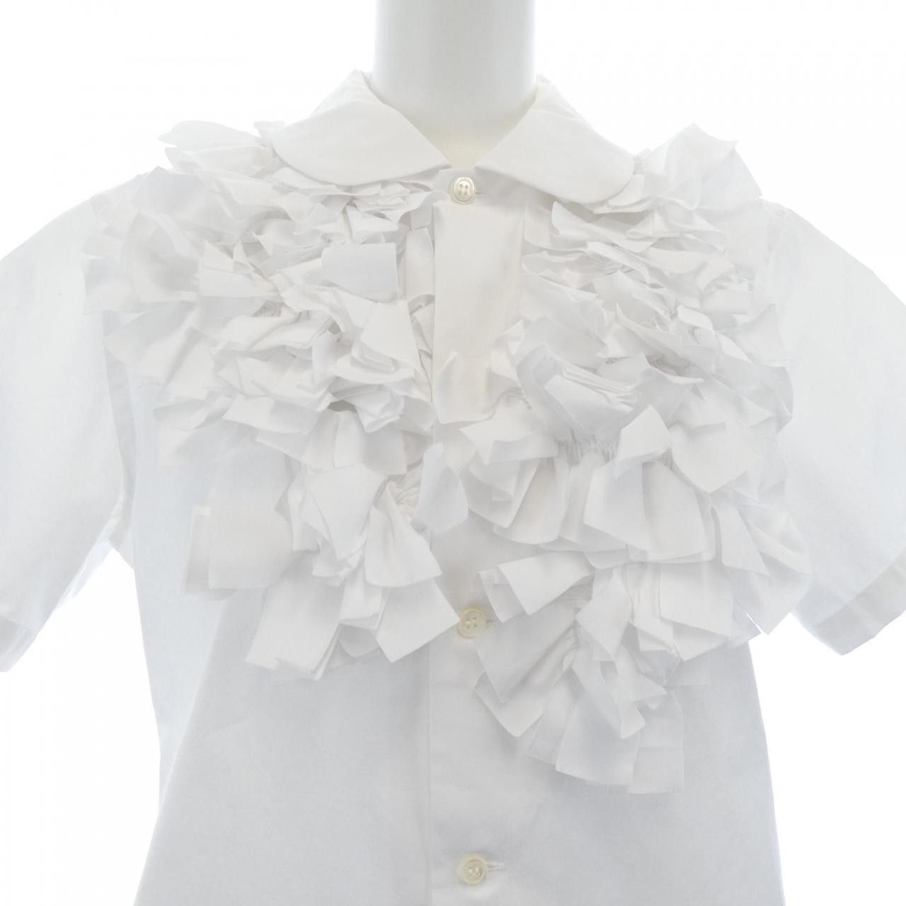 Comme des Garcons Comme des Garçons Comme des Garcons Short Sleeve Shirt Textile Dress Shirt GQ-B030 DUTY FREE for USA Size ONE SIZE - 5 Thumbnail