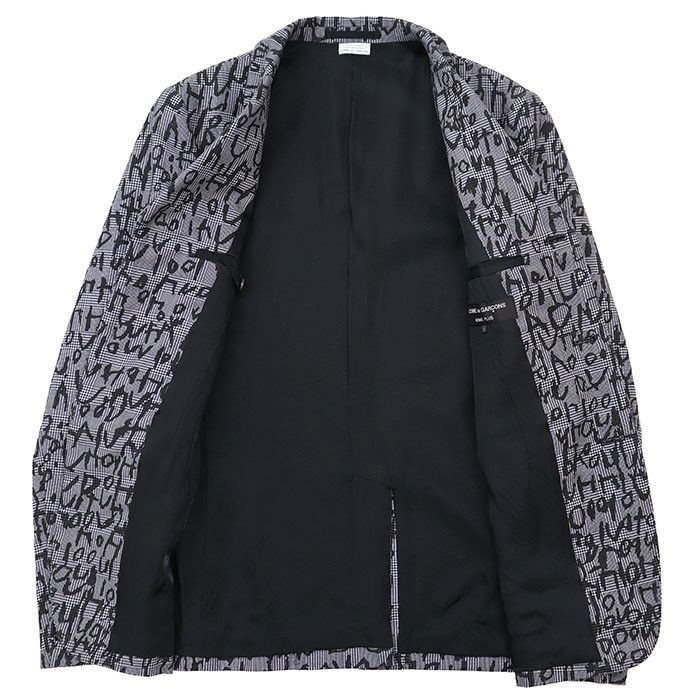 Comme des Garcons Comme des Garçons Comme des Garcons Homme Plus Glen Check Wool Polyester Set Up Textile Suits DUTY FREE for USA Size ONE SIZE - 7 Thumbnail