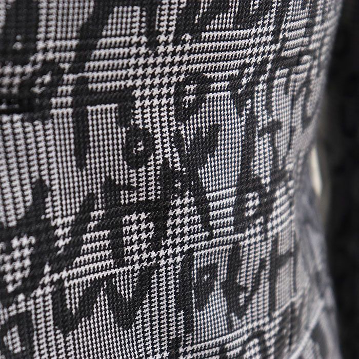 Comme des Garcons Comme des Garçons Comme des Garcons Homme Plus Glen Check Wool Polyester Set Up Textile Suits DUTY FREE for USA Size ONE SIZE - 12 Thumbnail