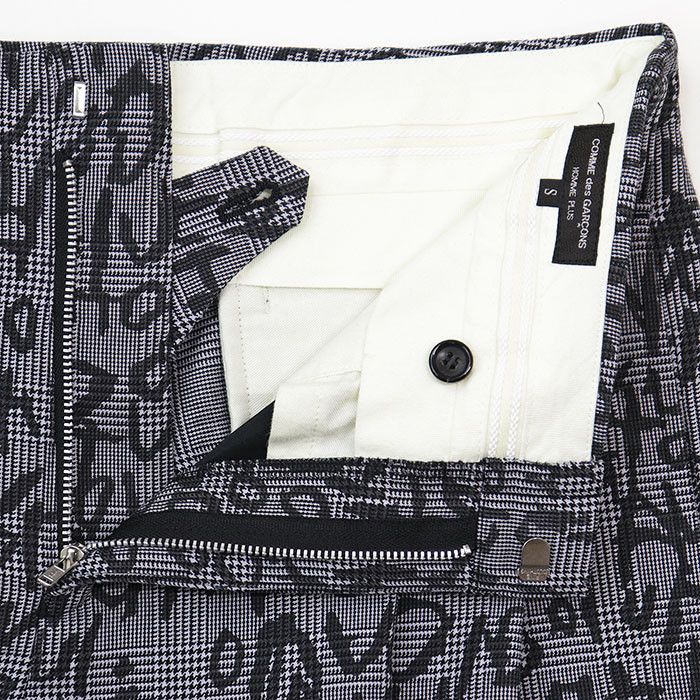 Comme des Garcons Comme des Garçons Comme des Garcons Homme Plus Glen Check Wool Polyester Set Up Textile Suits DUTY FREE for USA Size ONE SIZE - 9 Thumbnail