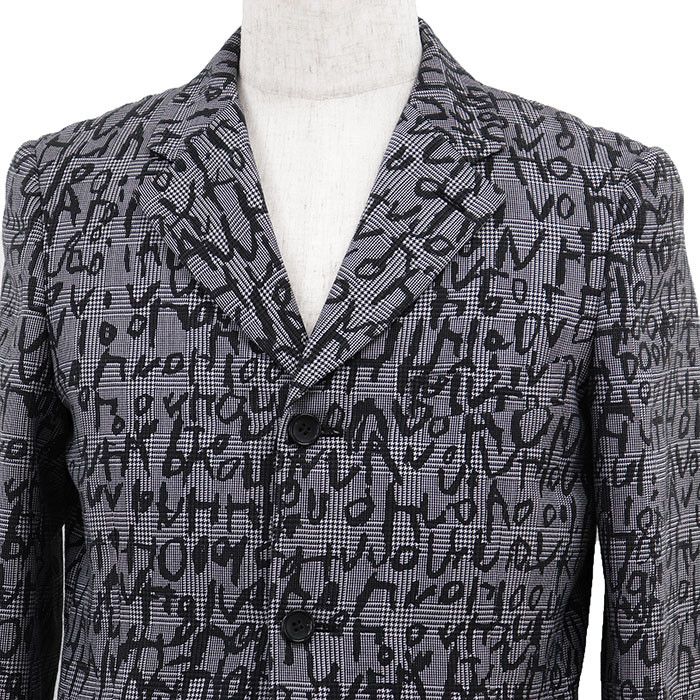Comme des Garcons Comme des Garçons Comme des Garcons Homme Plus Glen Check Wool Polyester Set Up Textile Suits DUTY FREE for USA Size ONE SIZE - 3 Thumbnail