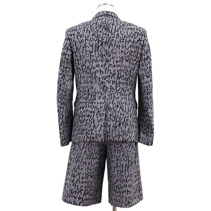 Comme des Garcons Comme des Garçons Comme des Garcons Homme Plus Glen Check Wool Polyester Set Up Textile Suits DUTY FREE for USA Size ONE SIZE - 5 Thumbnail