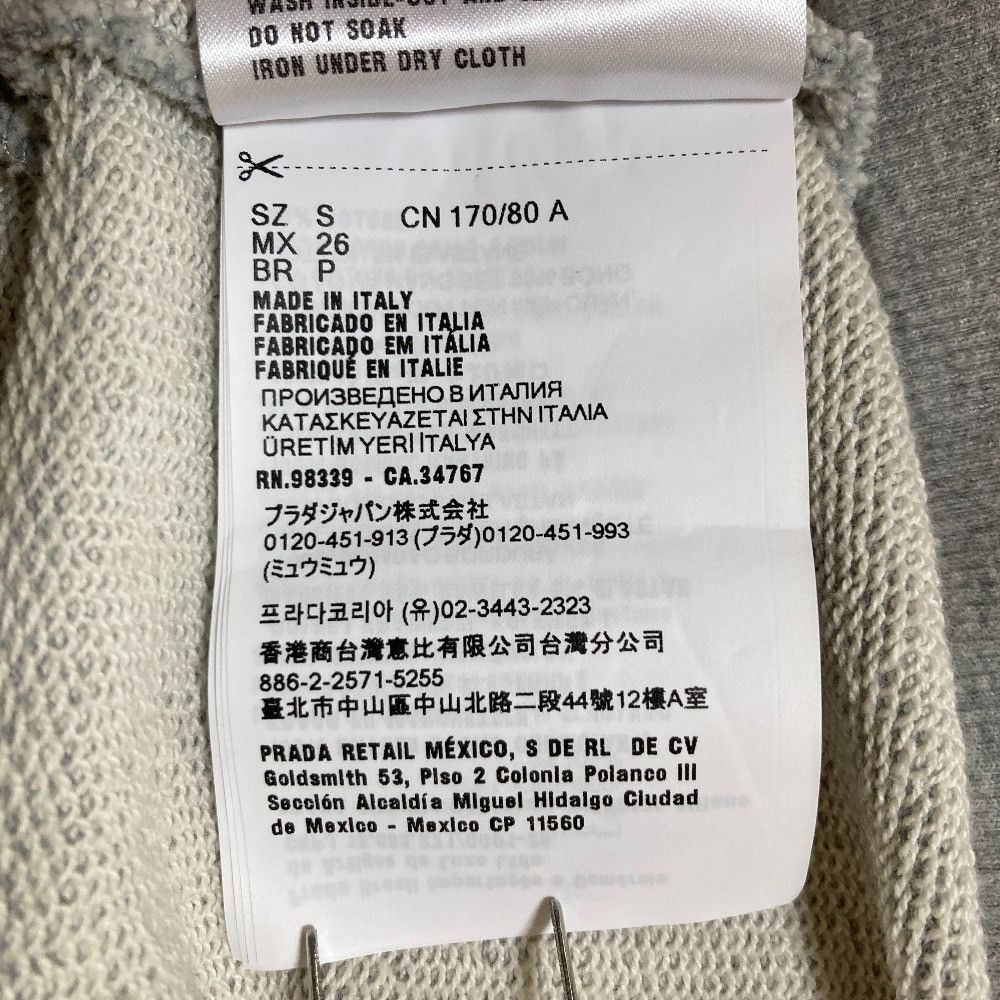 Prada Prada Prada Triangle Logo Raglan Sweatshirt Textile Sweatshirts & Hoodies 134668 DUTY FREE for USA Size ONE SIZE - 8 Thumbnail