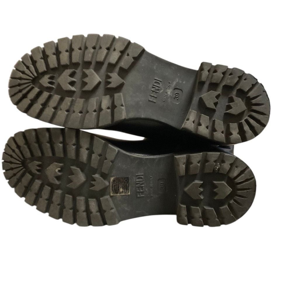 Fendi Fendi Fendi Leather Engineer Boots Leather Shoes DUTY FREE for USA Size ONE SIZE - 9 Thumbnail