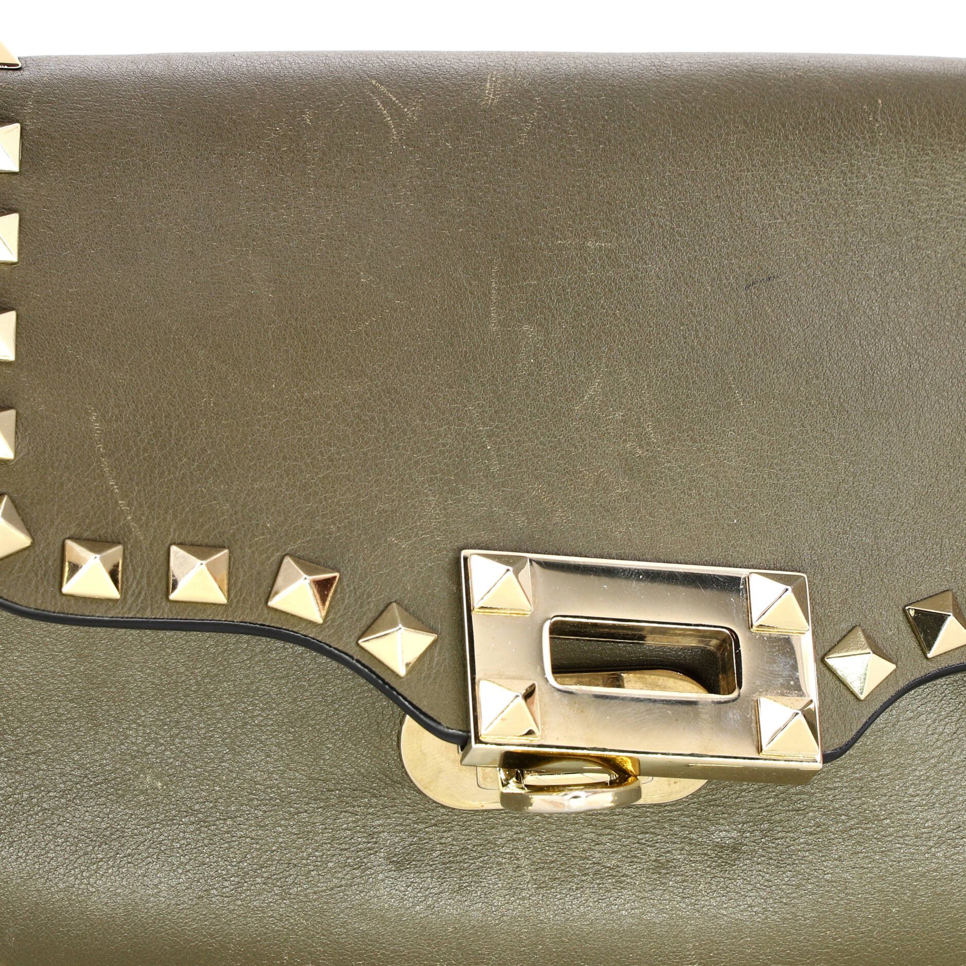 Valentino Rockstud Flip Lock Flap Bag Size ONE SIZE - 7 Thumbnail