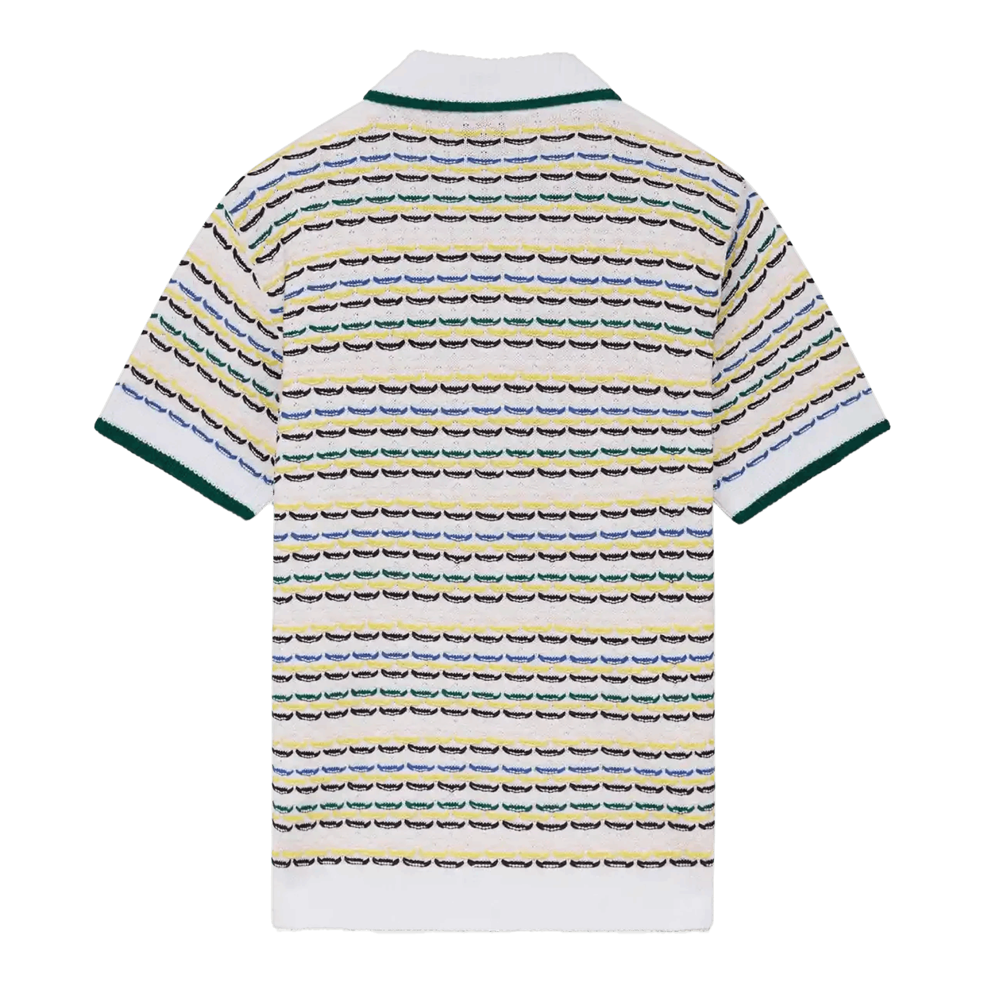 Casablanca Tuck Stitch Short Sleeve Shirt Size US S / EU 44-46 / 1 - 2 Thumbnail