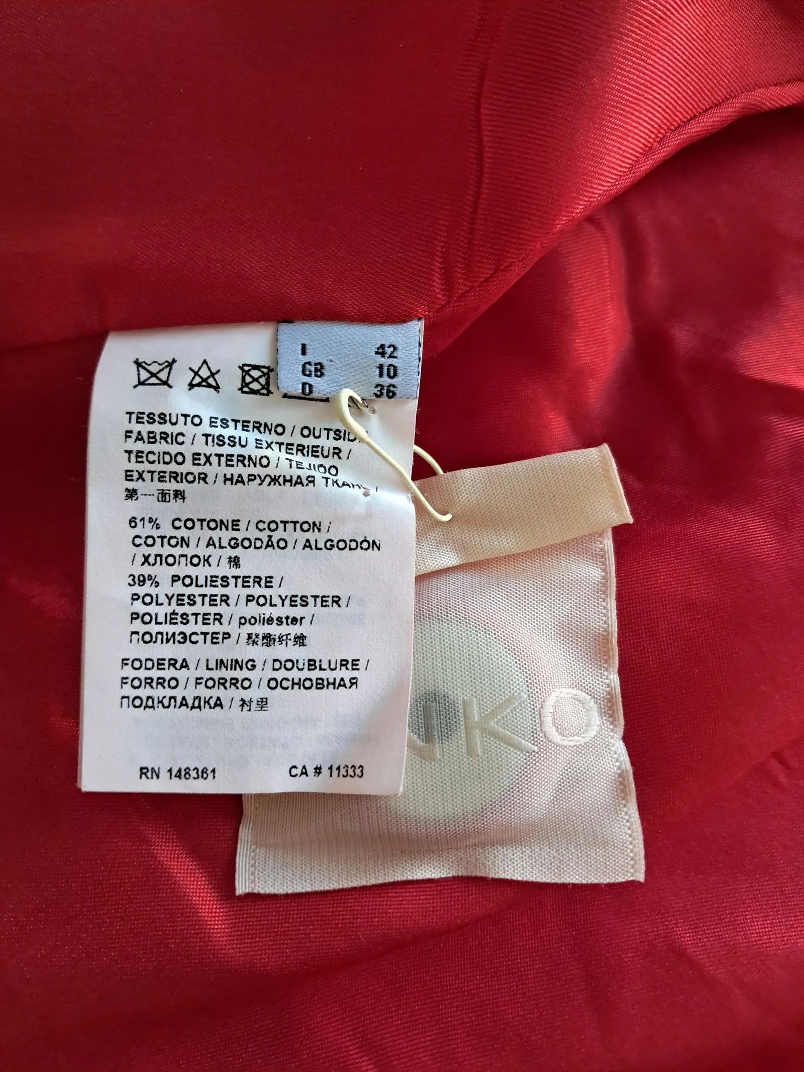Pinko Pinko Blazer Size XS / US 0-2 / IT 36-38 - 3 Thumbnail