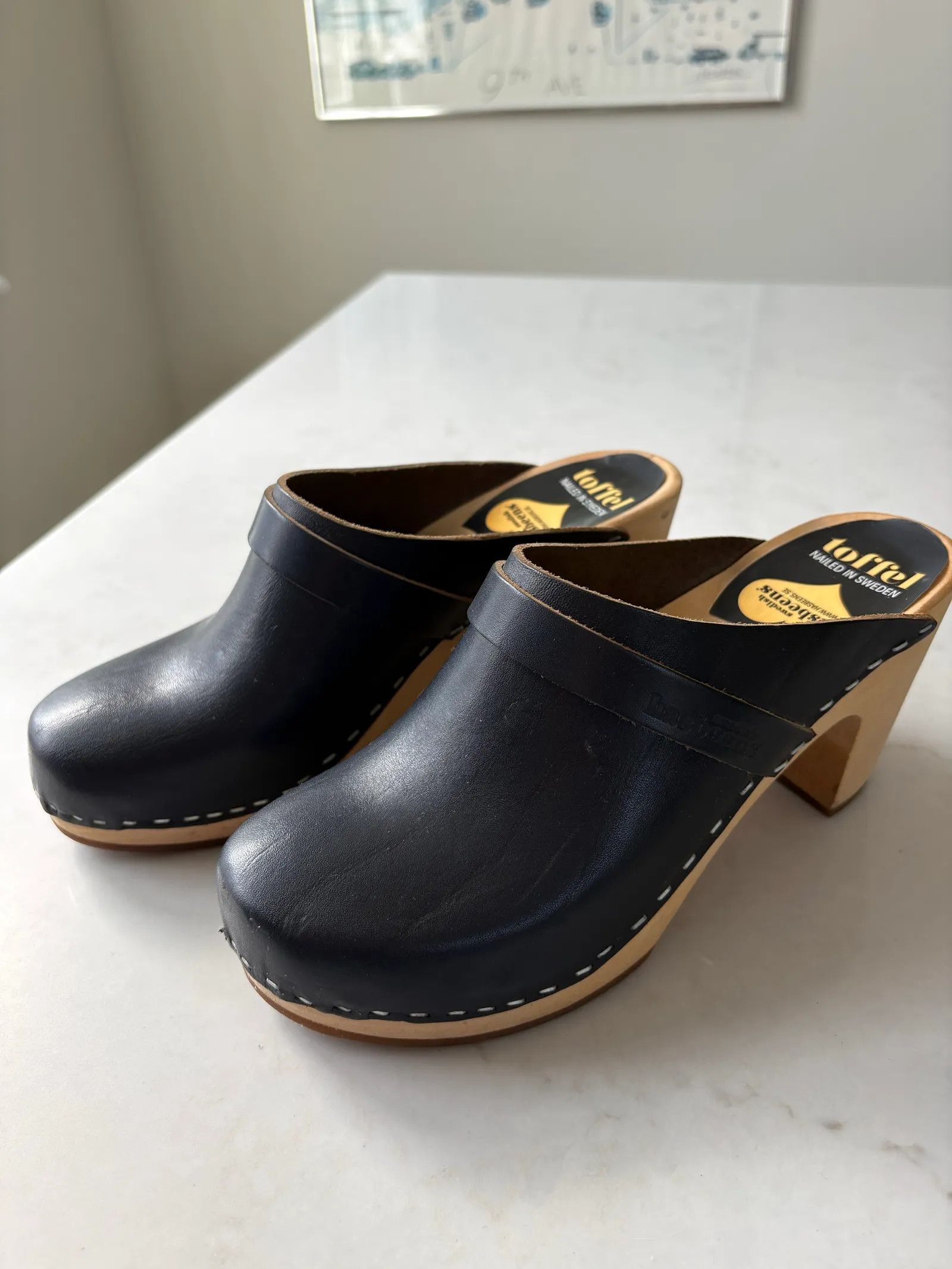 Swedish Hasbeens Swedish Hasbeens Slip in Classic Heels Size US 8 / IT 38 - 2 Thumbnail