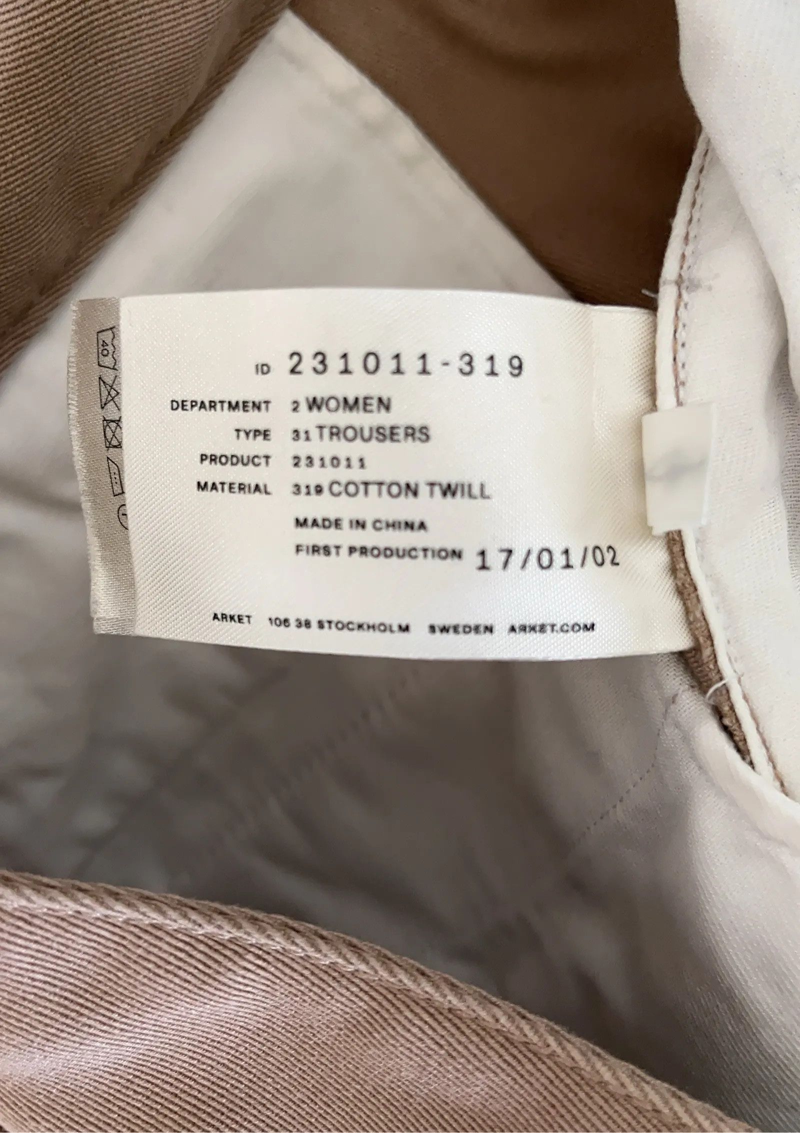 Arket Arket Pants Size 28" / US 6 / IT 42 - 3 Thumbnail