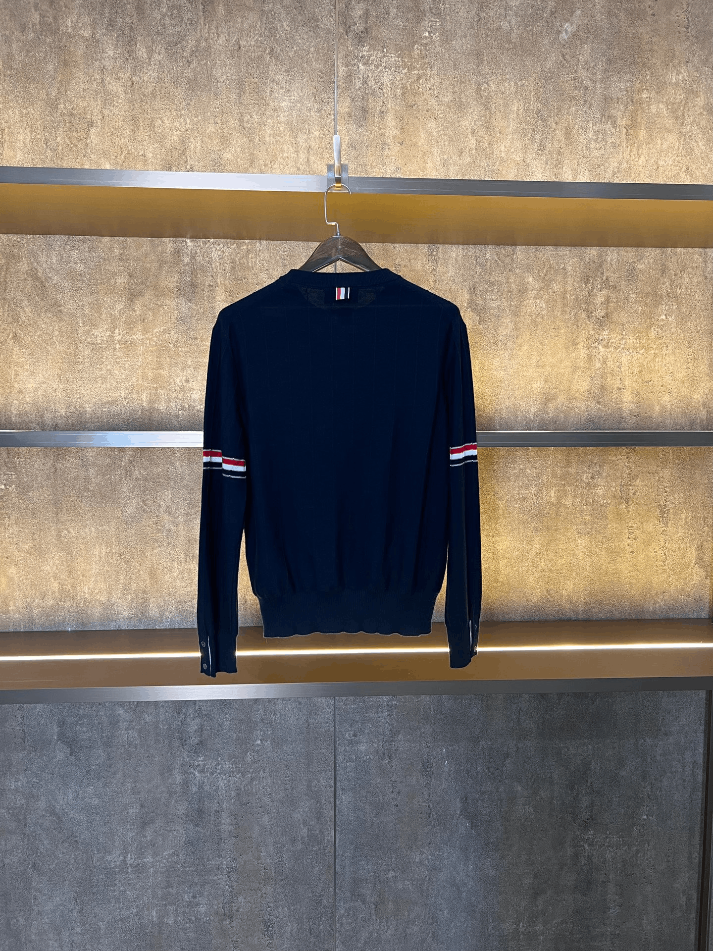 Thom Browne Thom Browne Knit Wool Brown Sweater m Men Size US M / EU 48-50 / 2 - 2 Thumbnail
