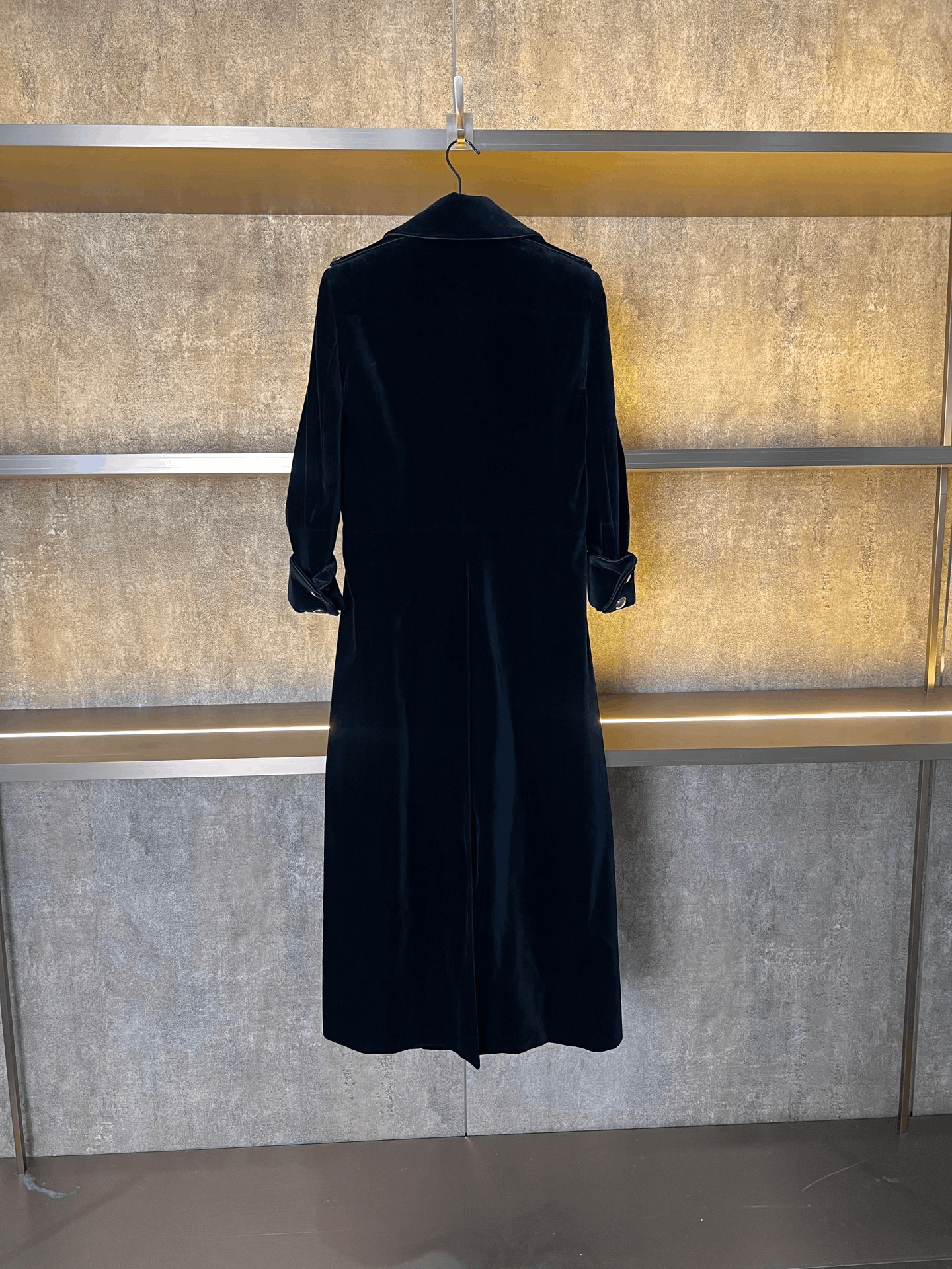 Saint Laurent Paris Saint Laurent Paris Velvet Gold Coat M Women Size M / US 6-8 / IT 42-44 - 2 Thumbnail