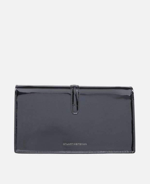 Stuart Weitzman Posh Leather clutch Size ONE SIZE - 4 Thumbnail