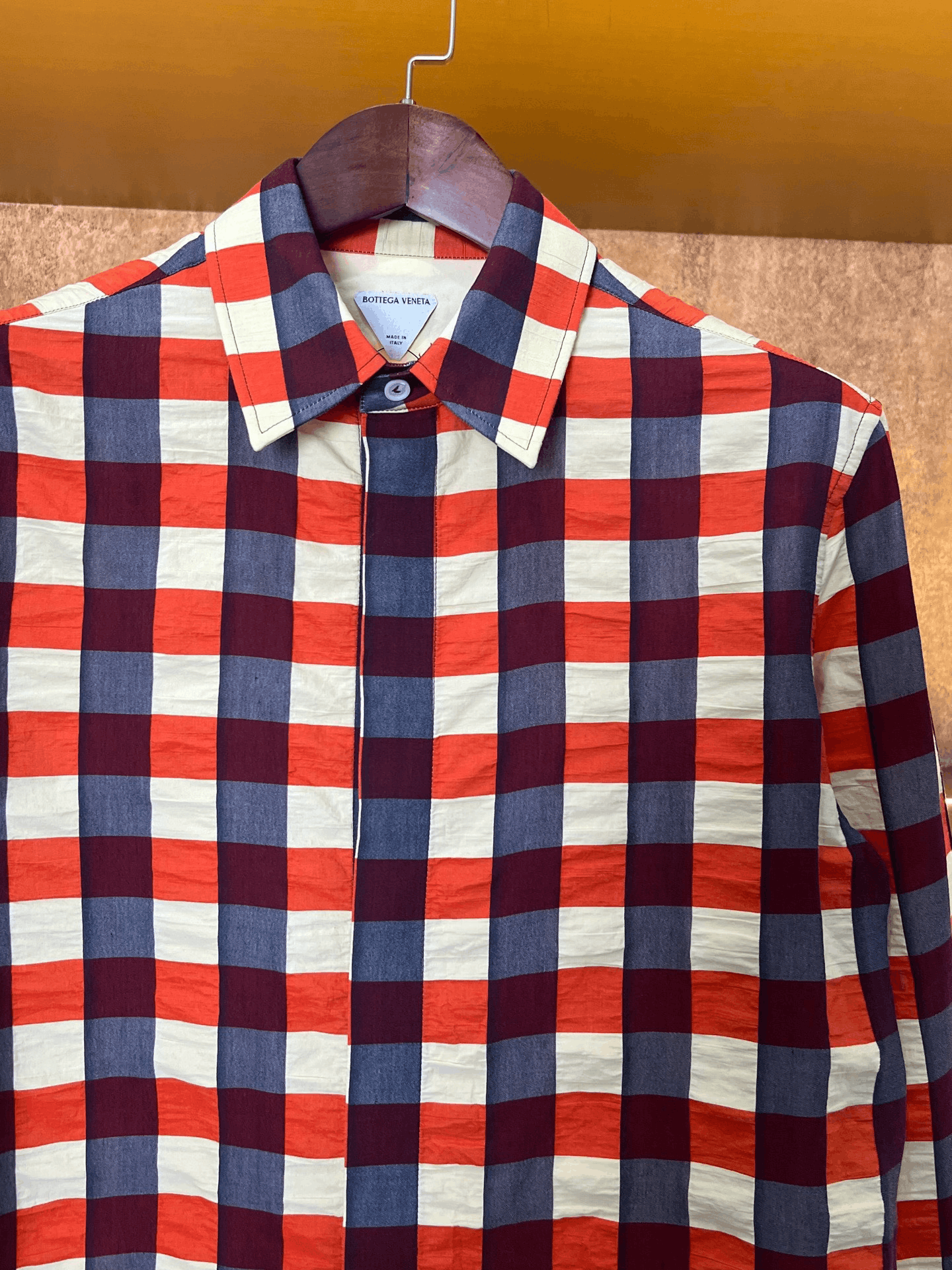 Bottega Veneta Bottega Veneta Plaid Button Up M Women Size M / US 6-8 / IT 42-44 - 3 Thumbnail